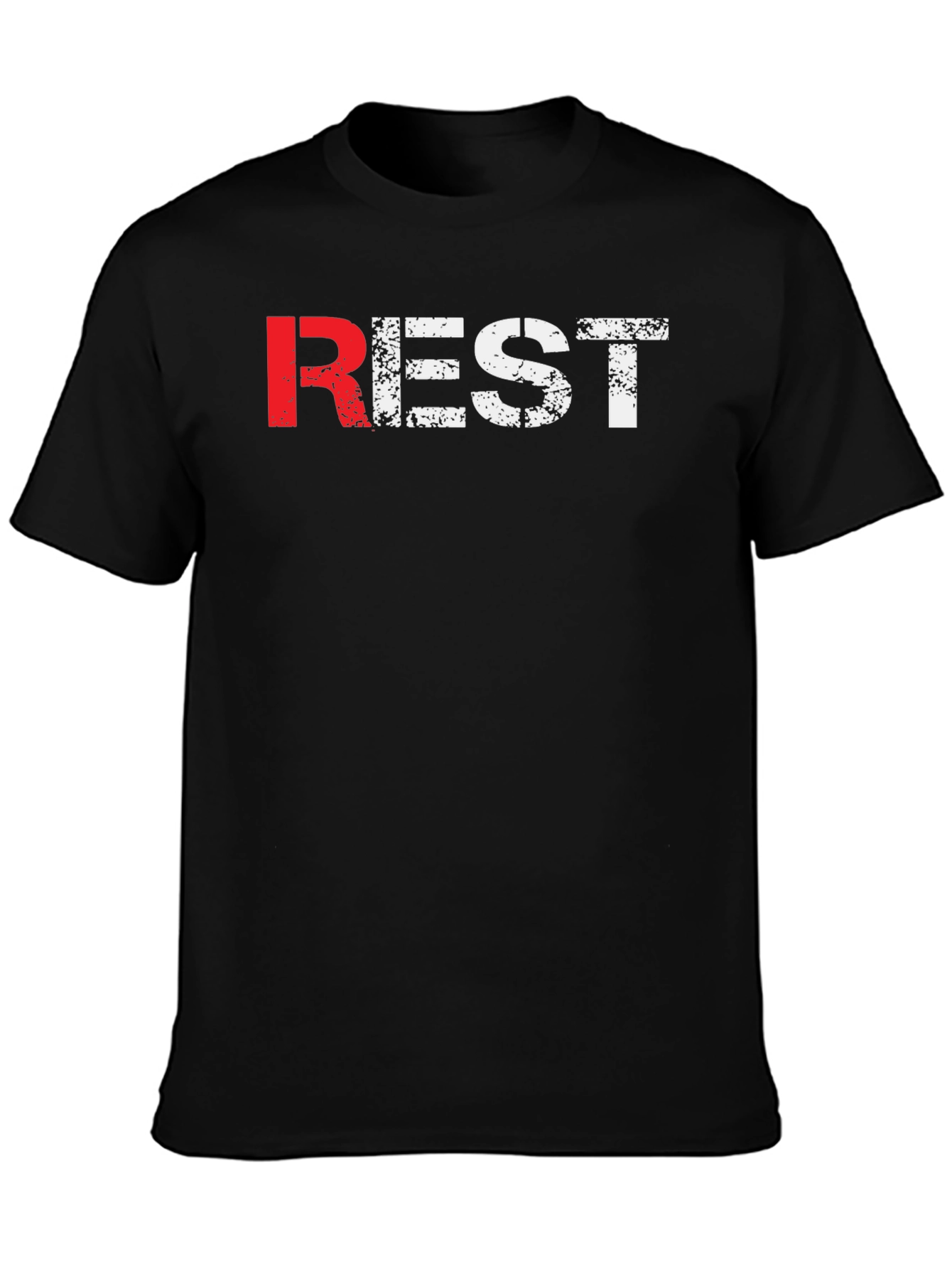 Rest Day Black T-Shirt | Relax & Recover