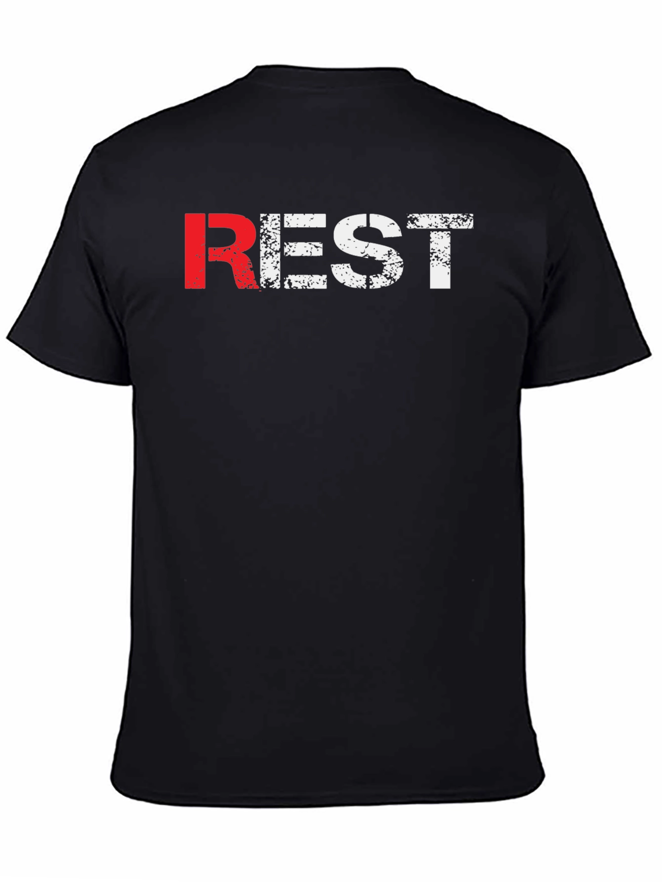 Rest Day Black T-Shirt | Relax & Recover