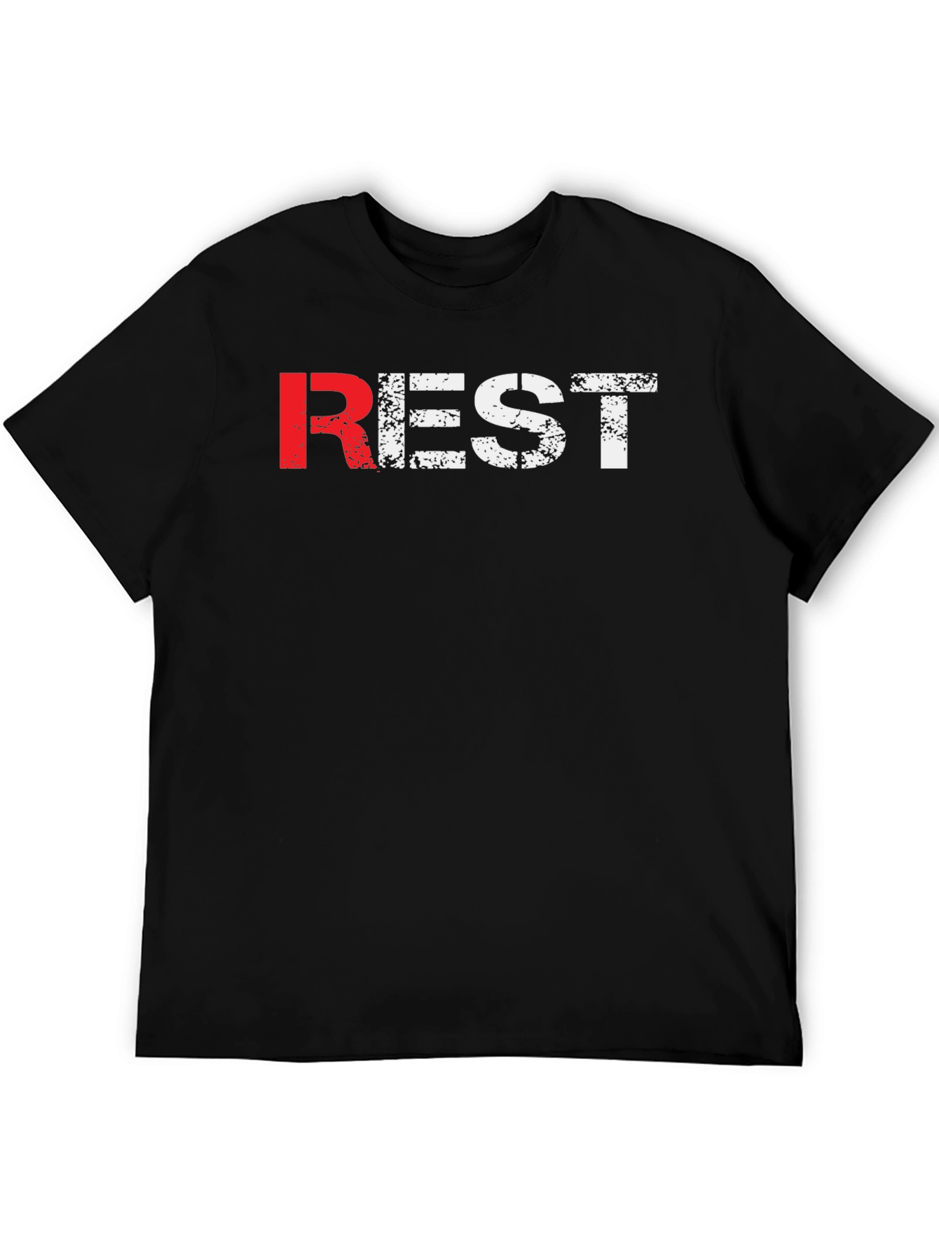 Rest Day Black T-Shirt | Relax & Recover