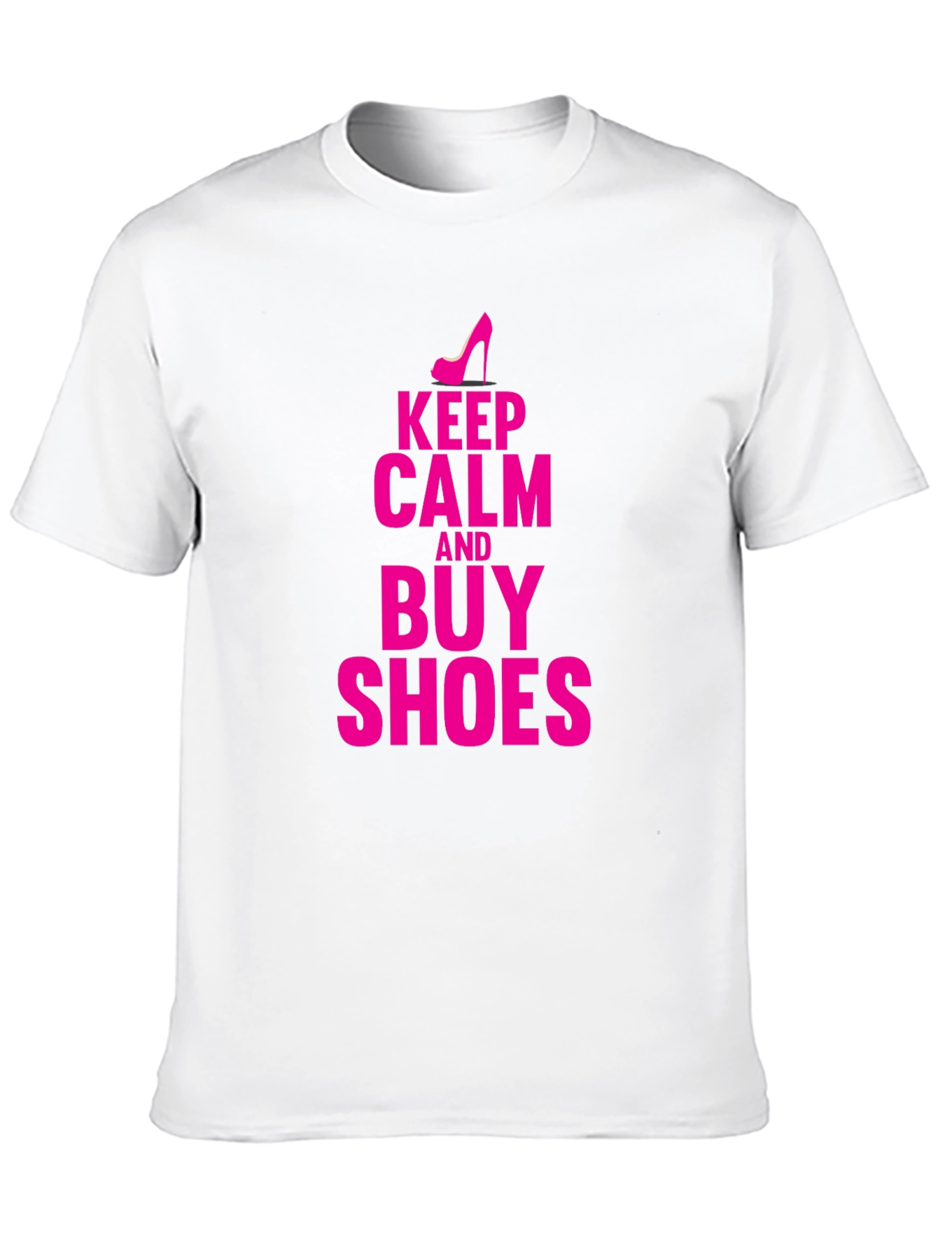 Keep Calm & Buy Shoes Graphic T-Shirt