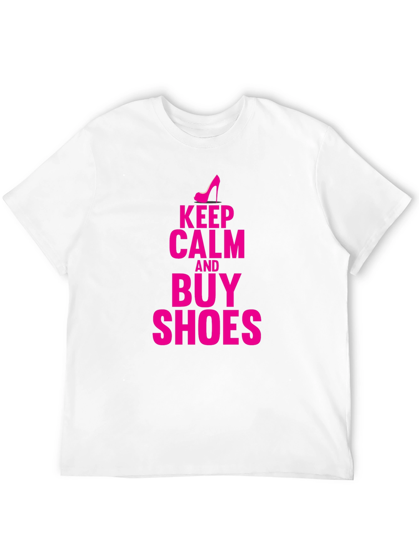 Keep Calm & Buy Shoes Graphic T-Shirt