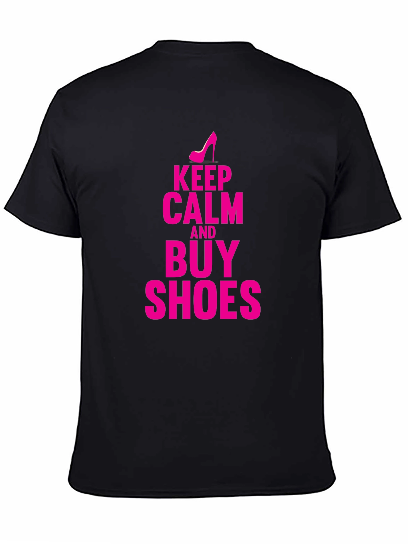 Keep Calm & Buy Shoes Graphic T-Shirt