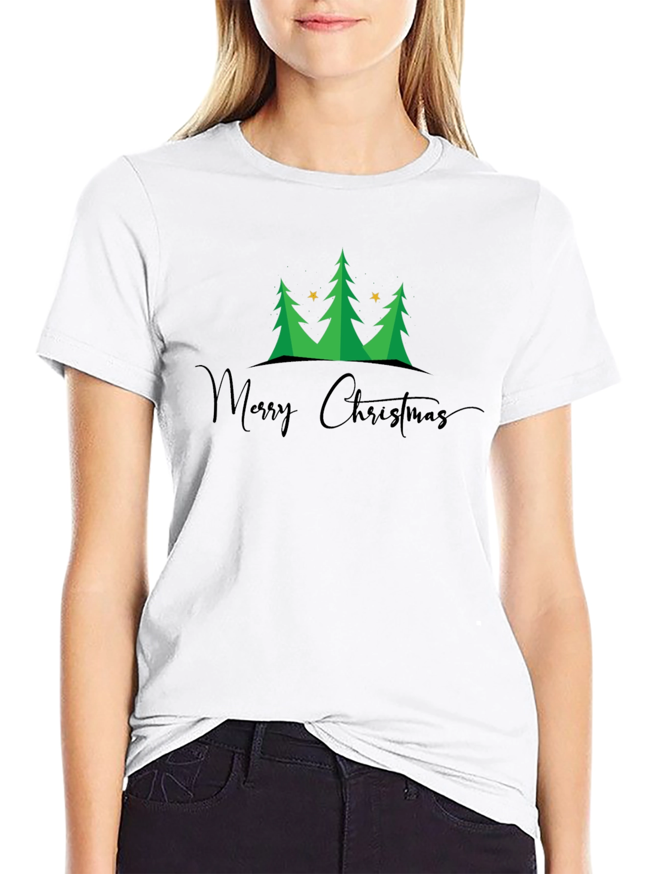 Merry Christmas Tree T-Shirt