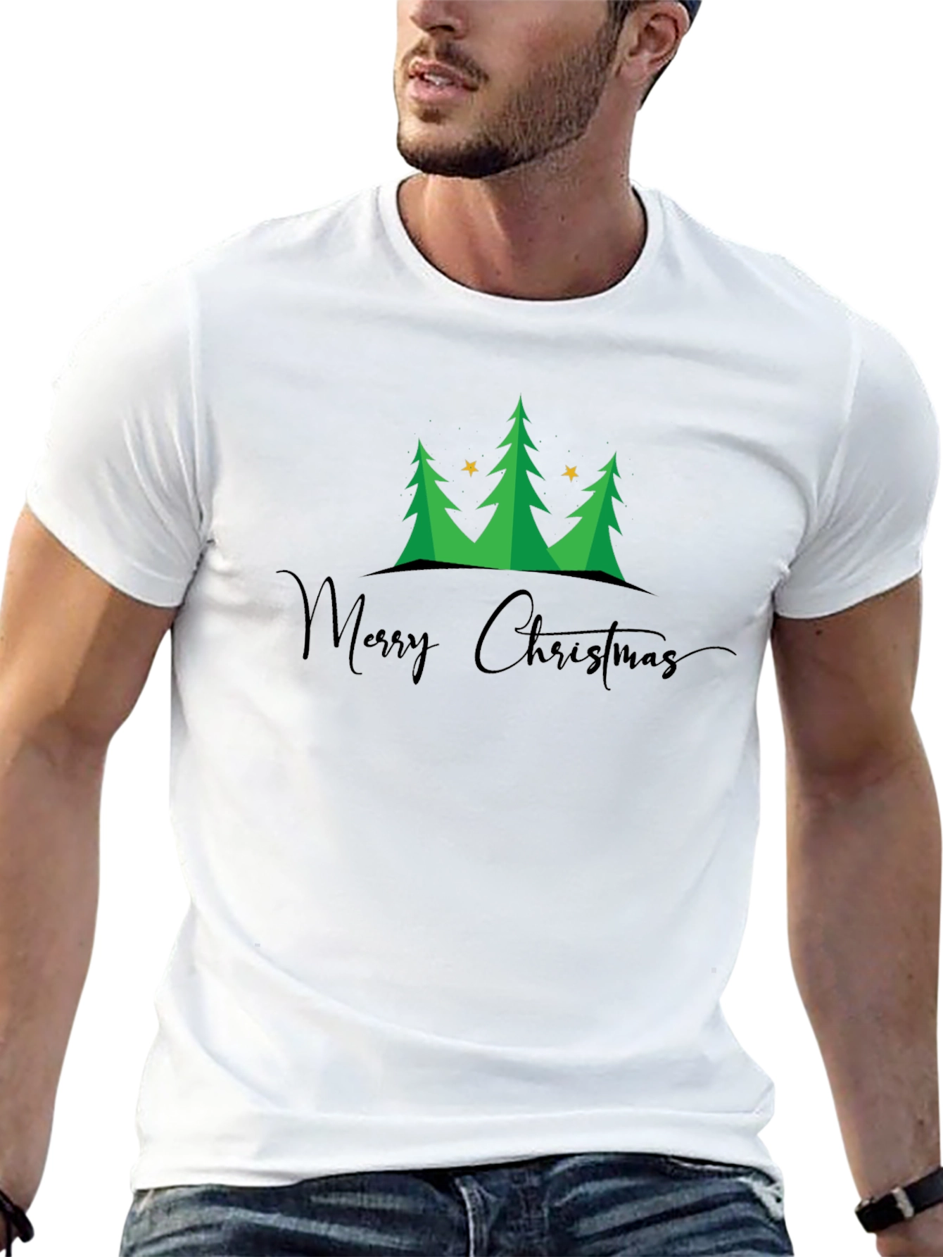 Merry Christmas Tree T-Shirt