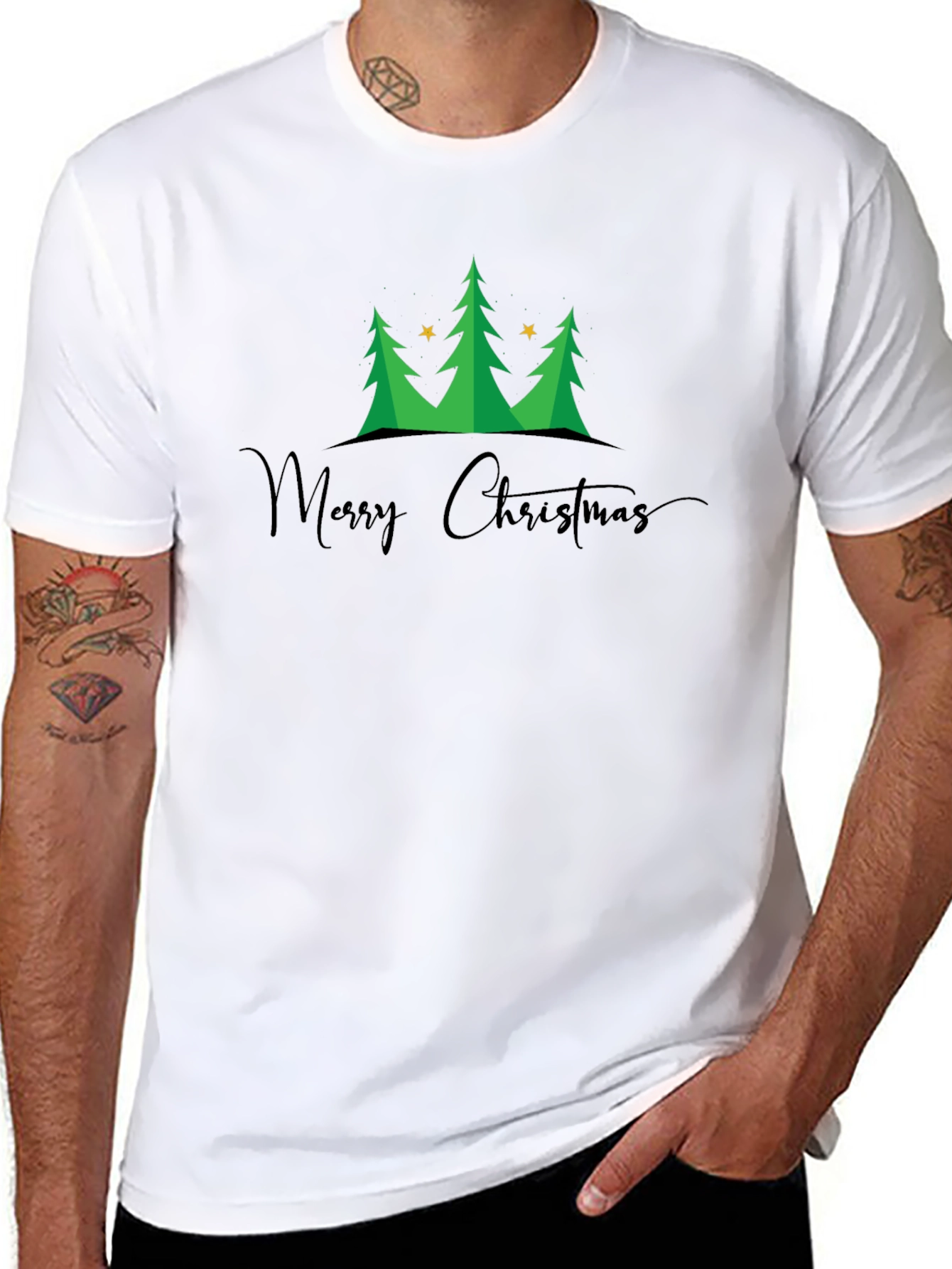 Merry Christmas Tree T-Shirt
