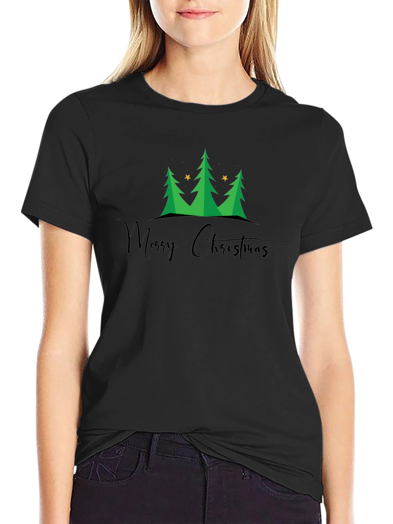 Merry Christmas Tree T-Shirt