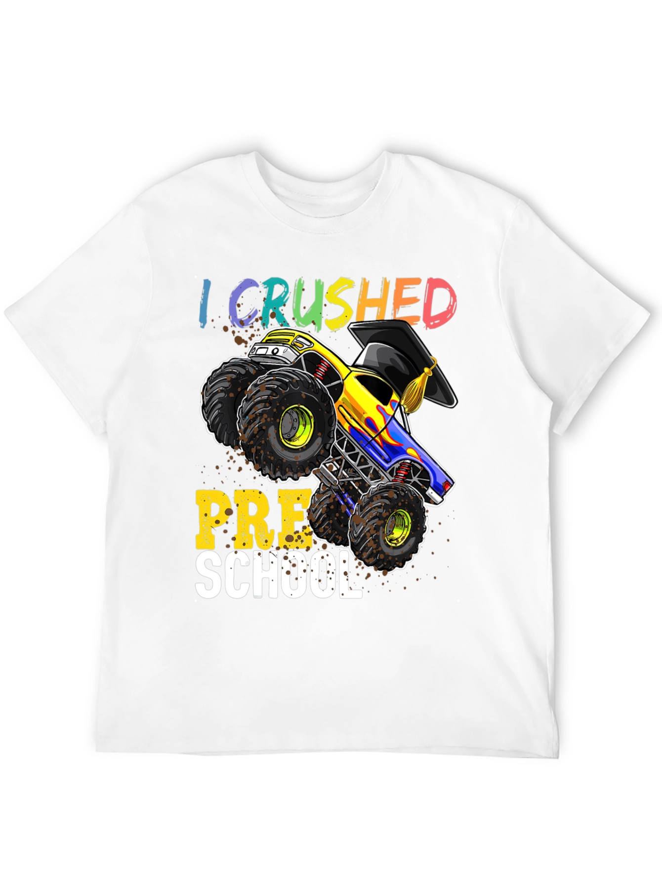 Crushed Preschool Monster Truck T-Shirt