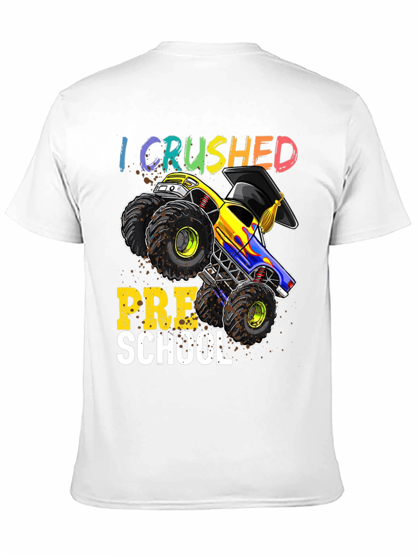 Crushed Preschool Monster Truck T-Shirt