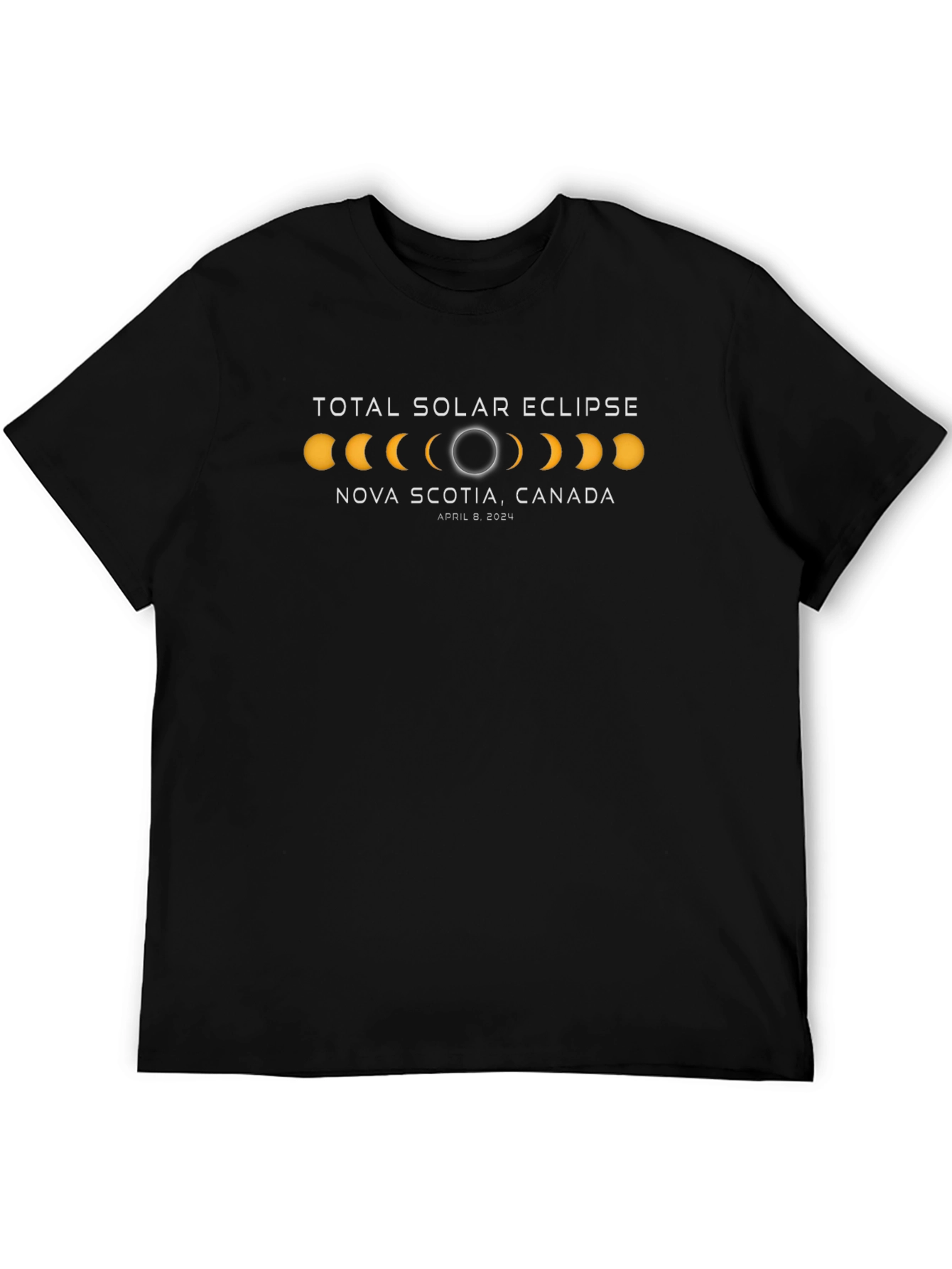 Total Solar Eclipse 2024 Nova Scotia T-Shirt