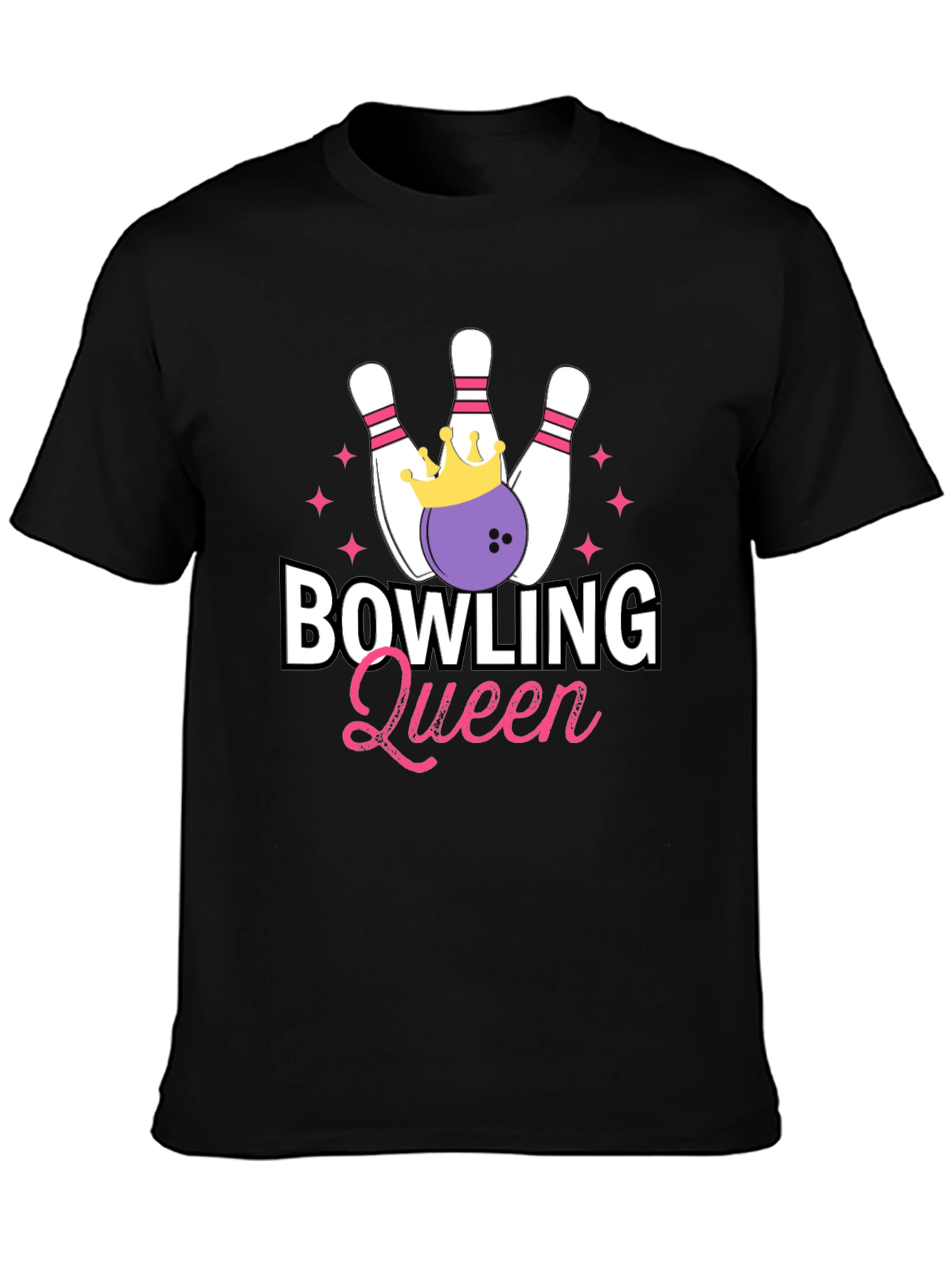 Bowling Queen T-Shirt - Strike in Style