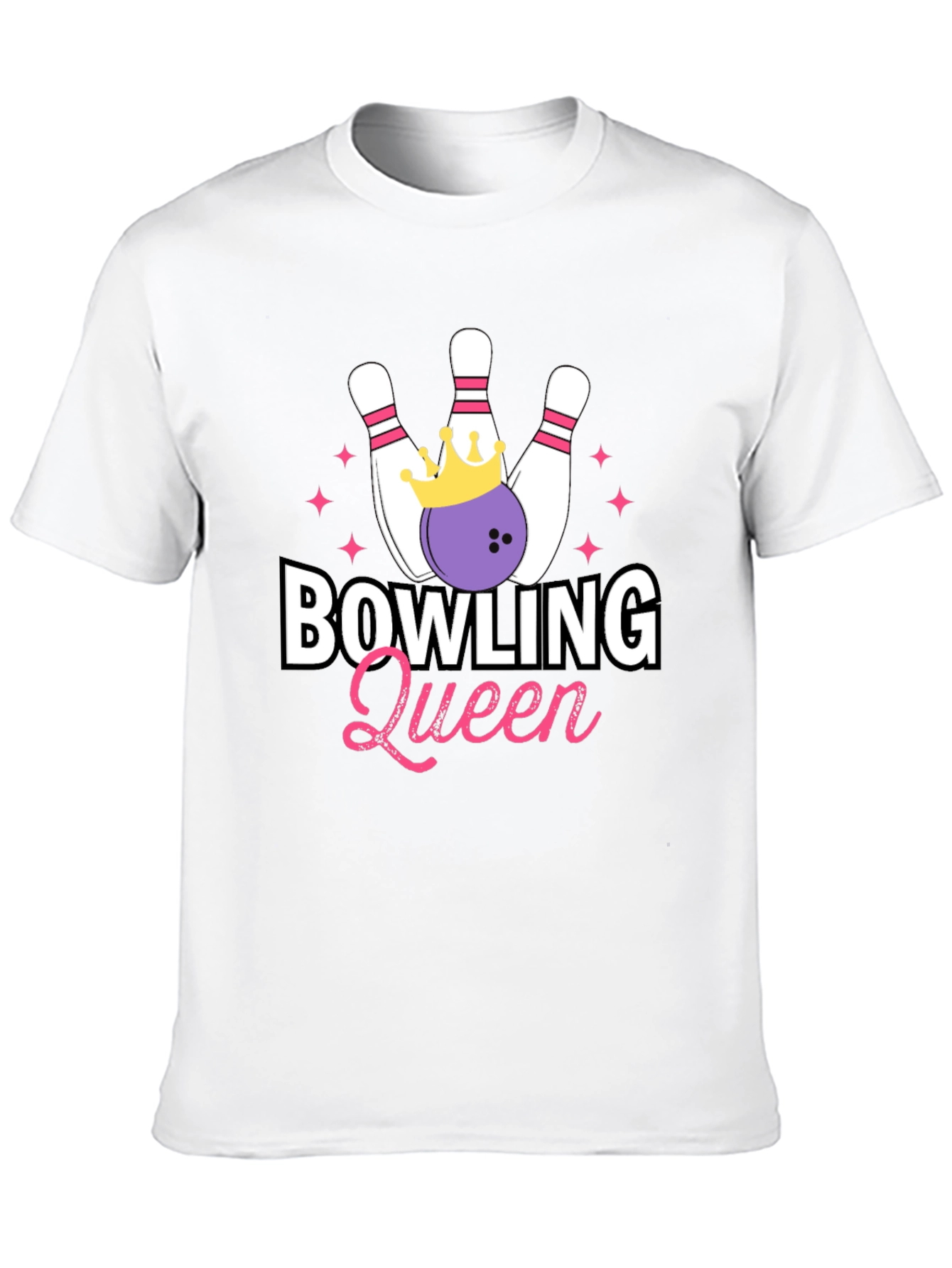 Bowling Queen T-Shirt - Strike in Style