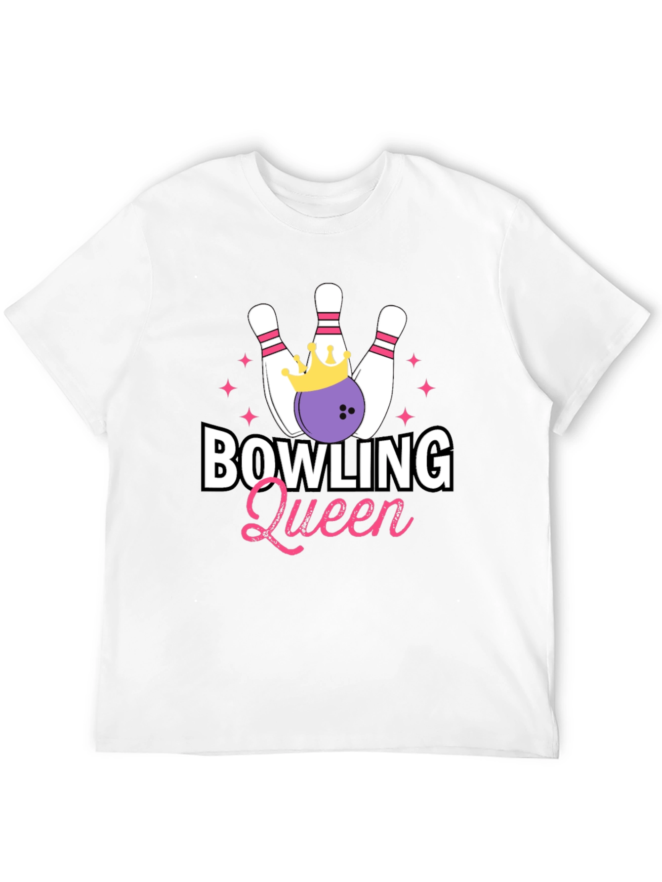 Bowling Queen T-Shirt - Strike in Style