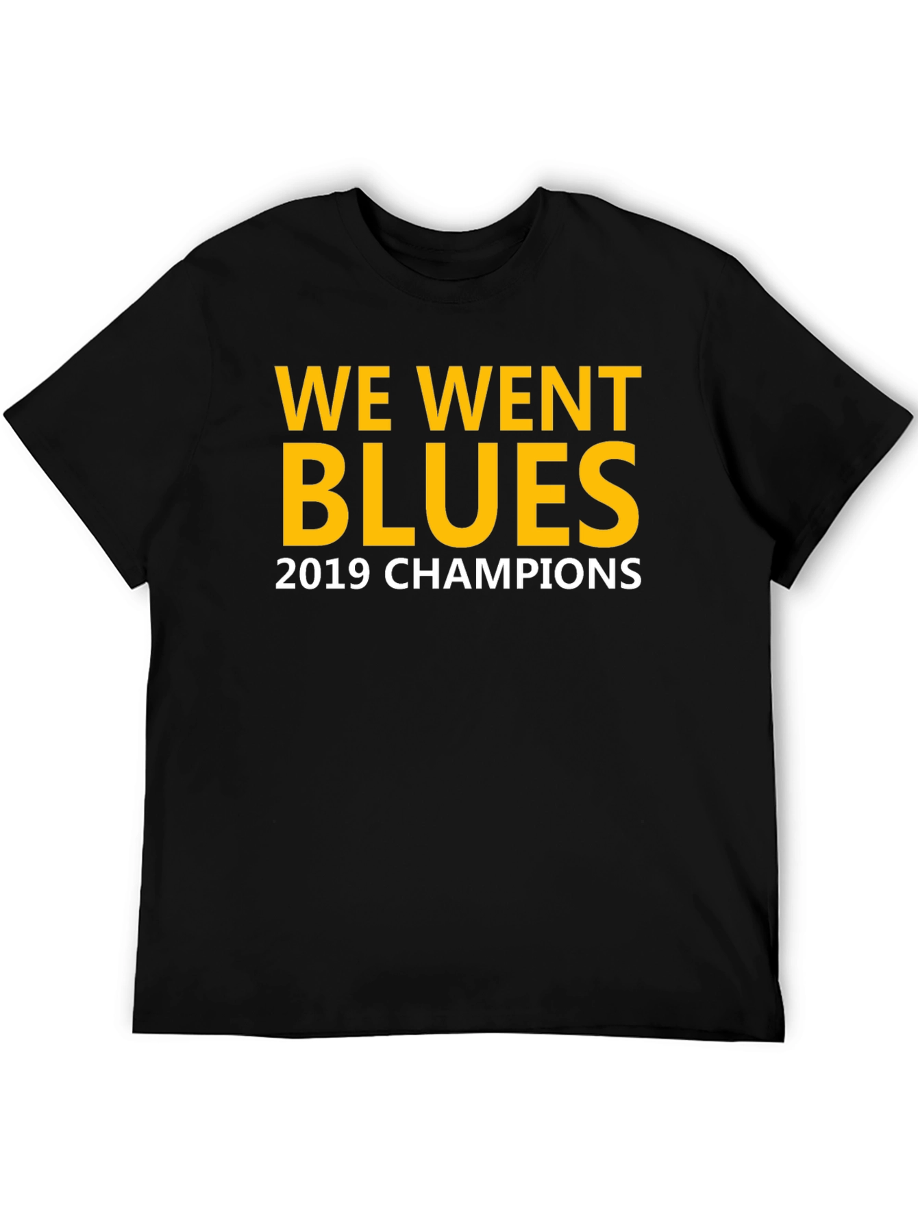 Blues 2019 Champions Graphic Tee - Black