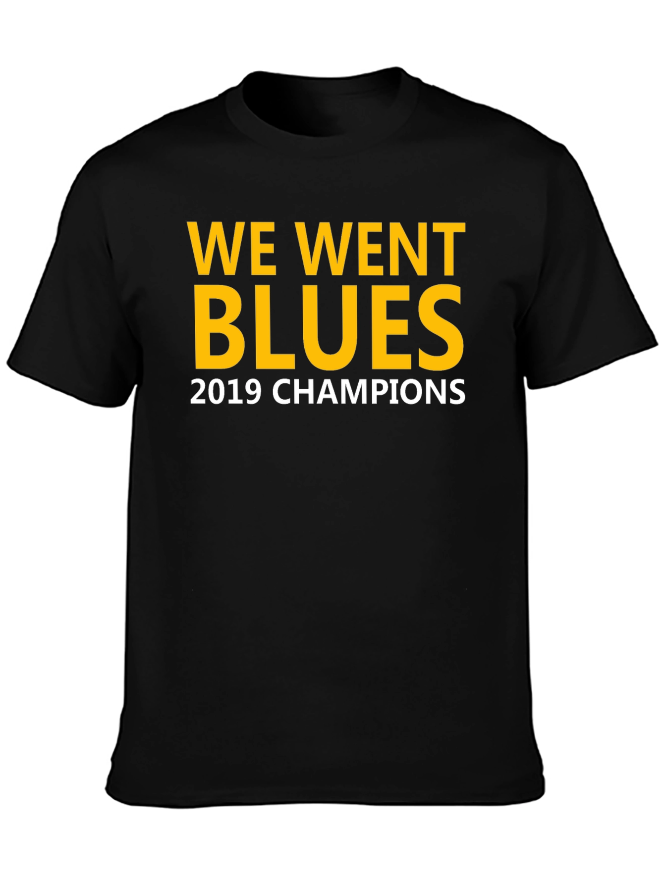 Blues 2019 Champions Graphic Tee - Black