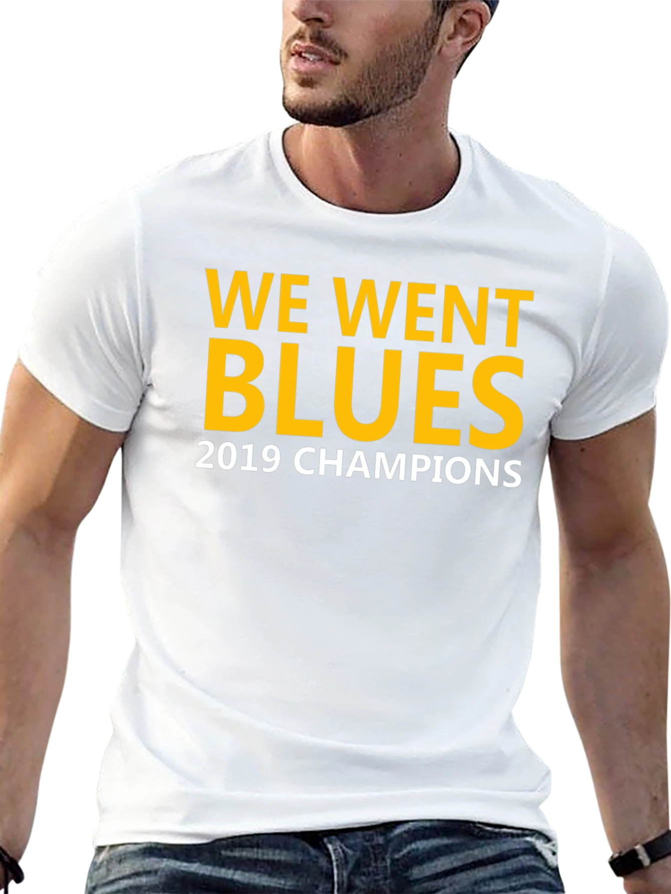 Blues 2019 Champions Graphic Tee - Black