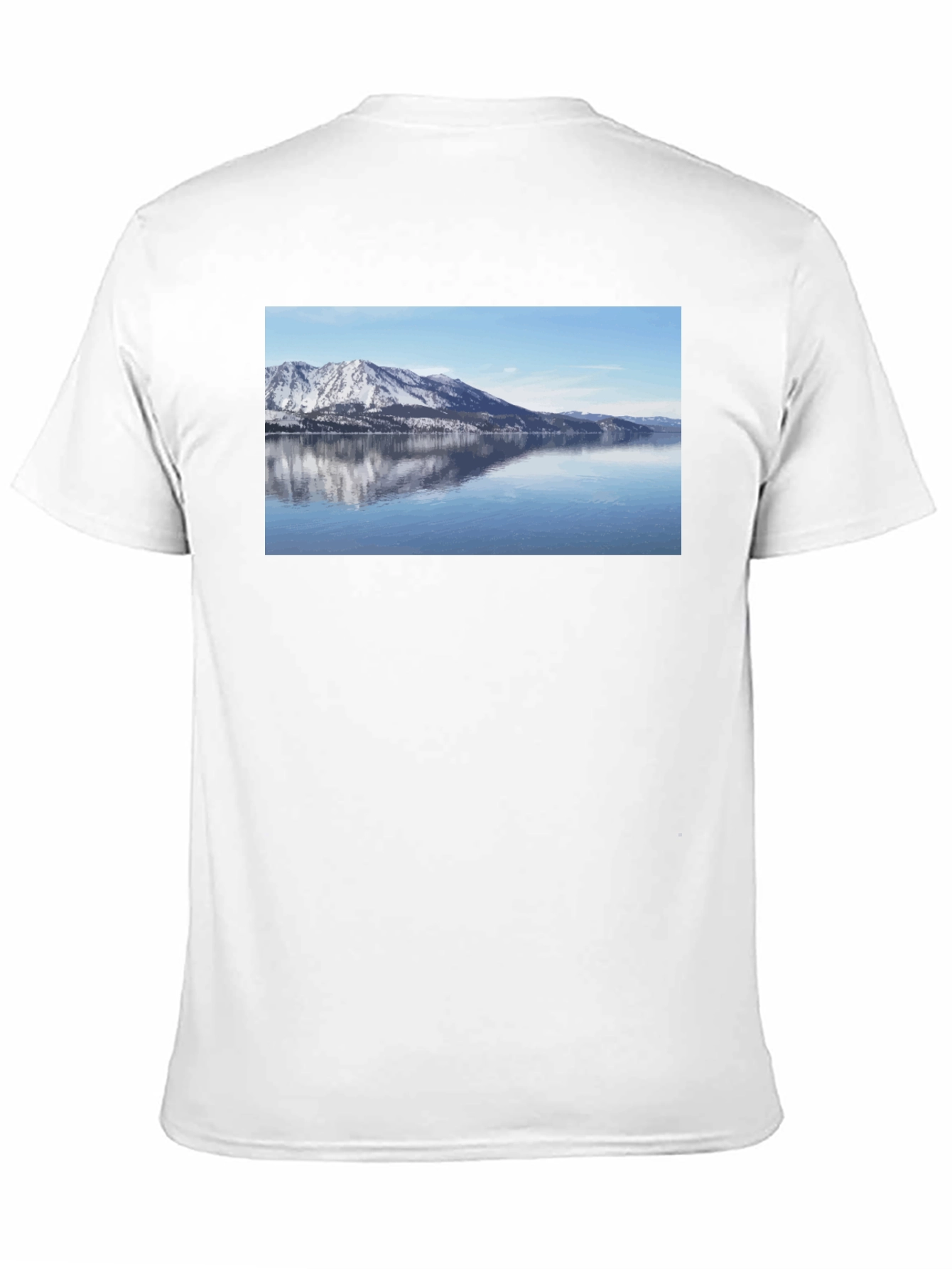 Mountain Lake View Graphic Tee