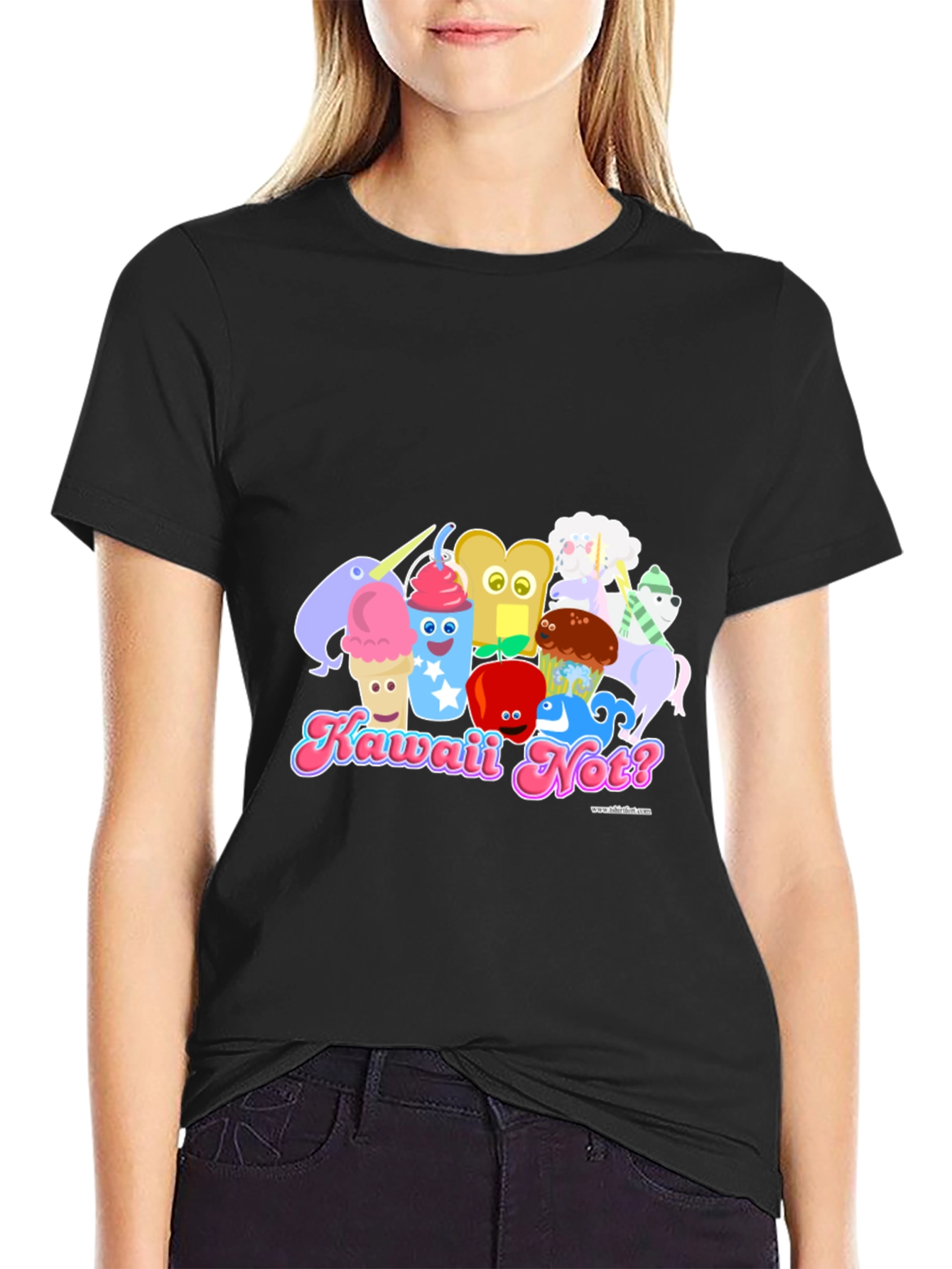 Kawaii Not? T-Shirt: Fun Unique Graphic Tee
