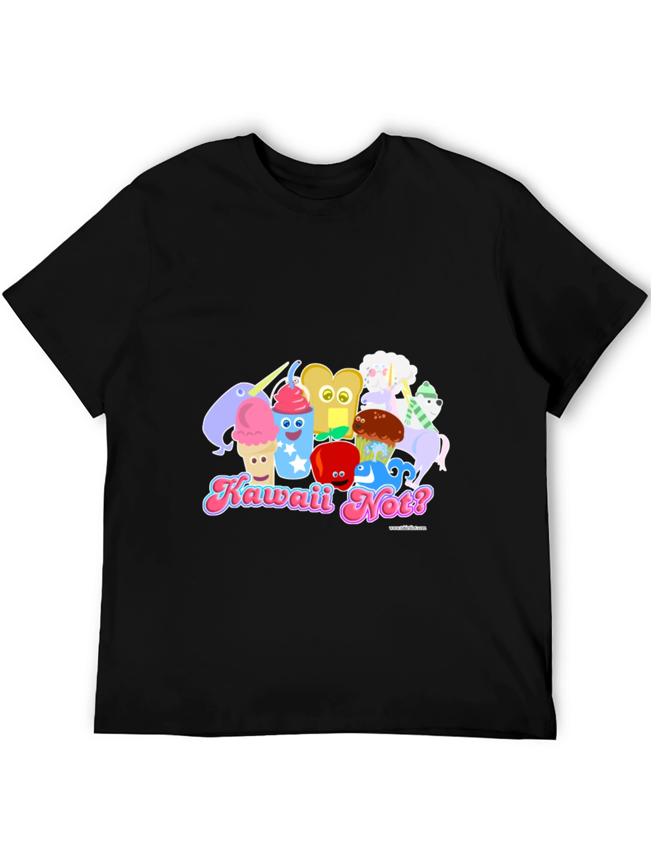 Kawaii Not? T-Shirt: Fun Unique Graphic Tee
