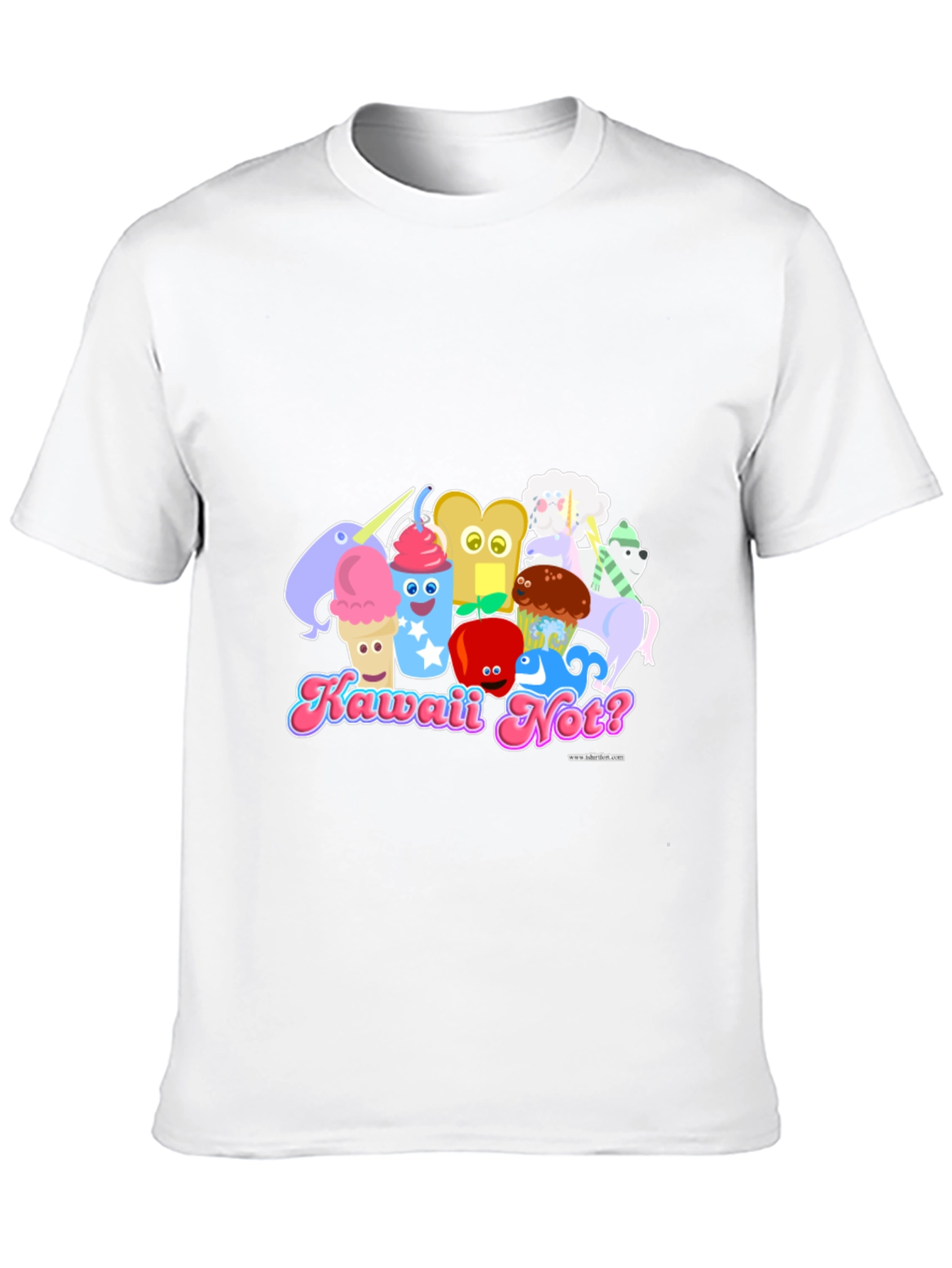 Kawaii Not? T-Shirt: Fun Unique Graphic Tee