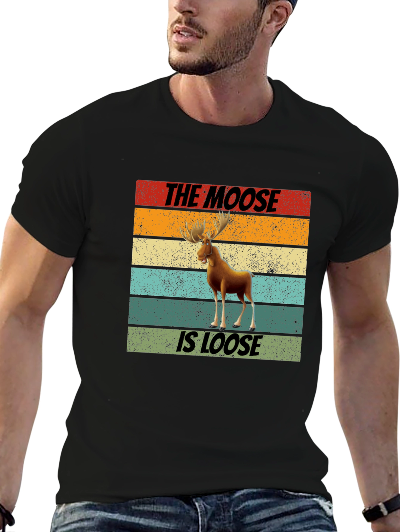 The Moose Is Loose Graphic T-Shirt