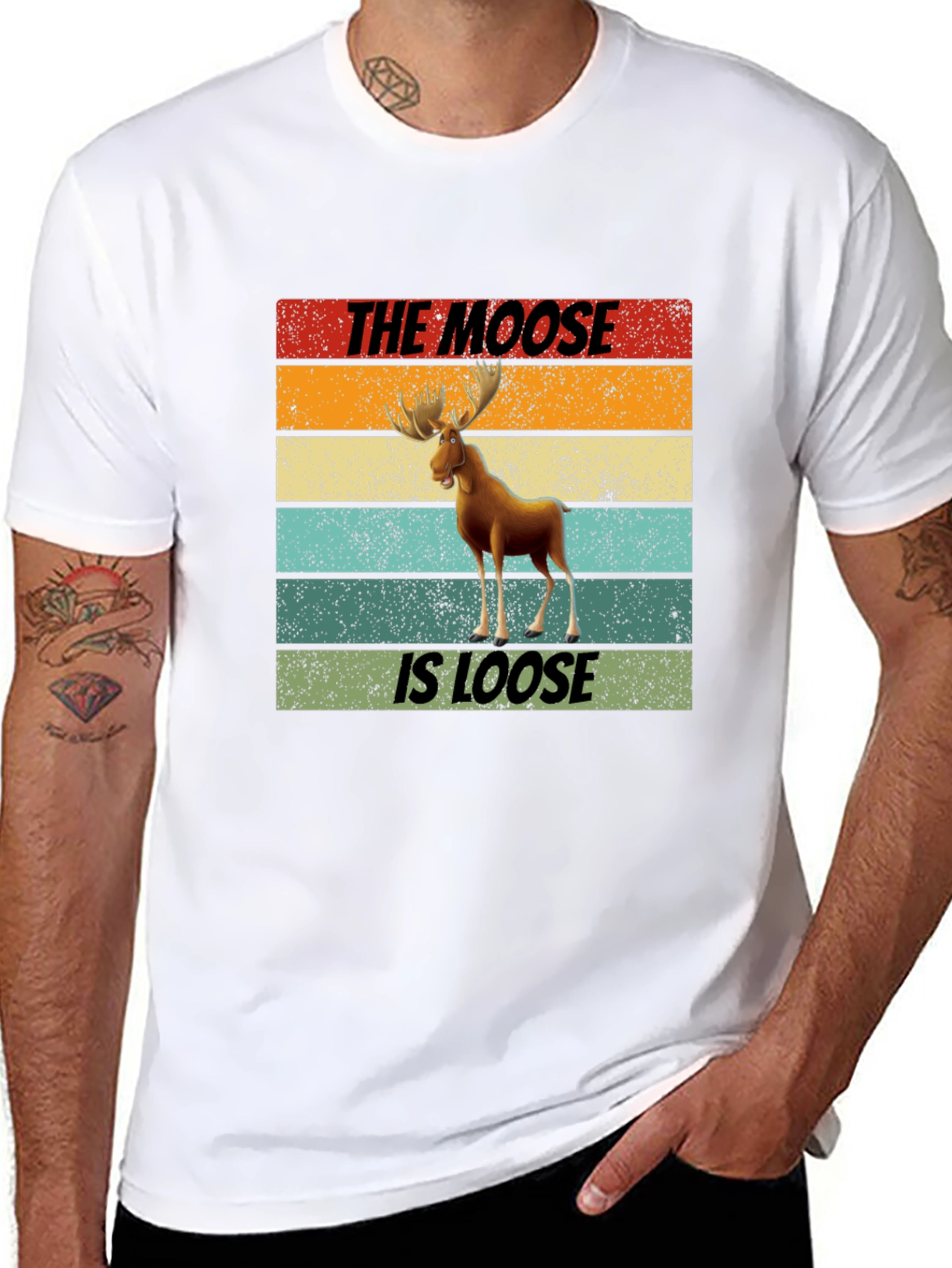 The Moose Is Loose Graphic T-Shirt