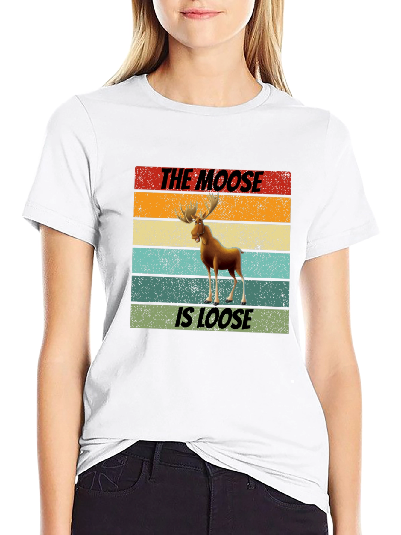The Moose Is Loose Graphic T-Shirt