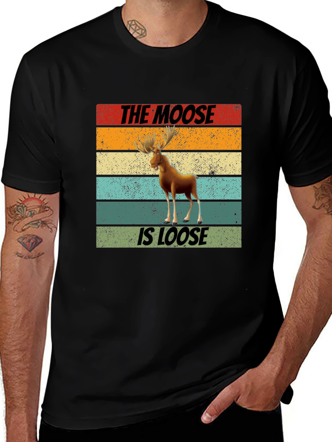 The Moose Is Loose Graphic T-Shirt