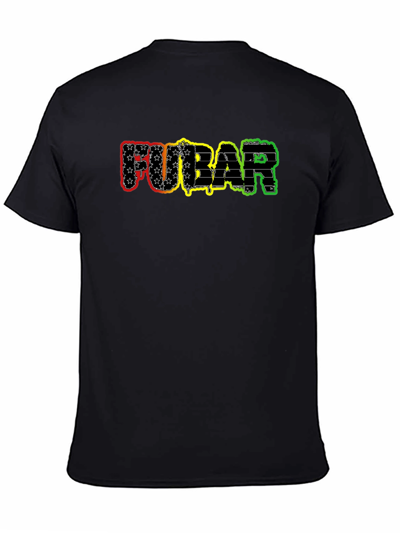 FUBAR Graphic Tee - Black Crewneck