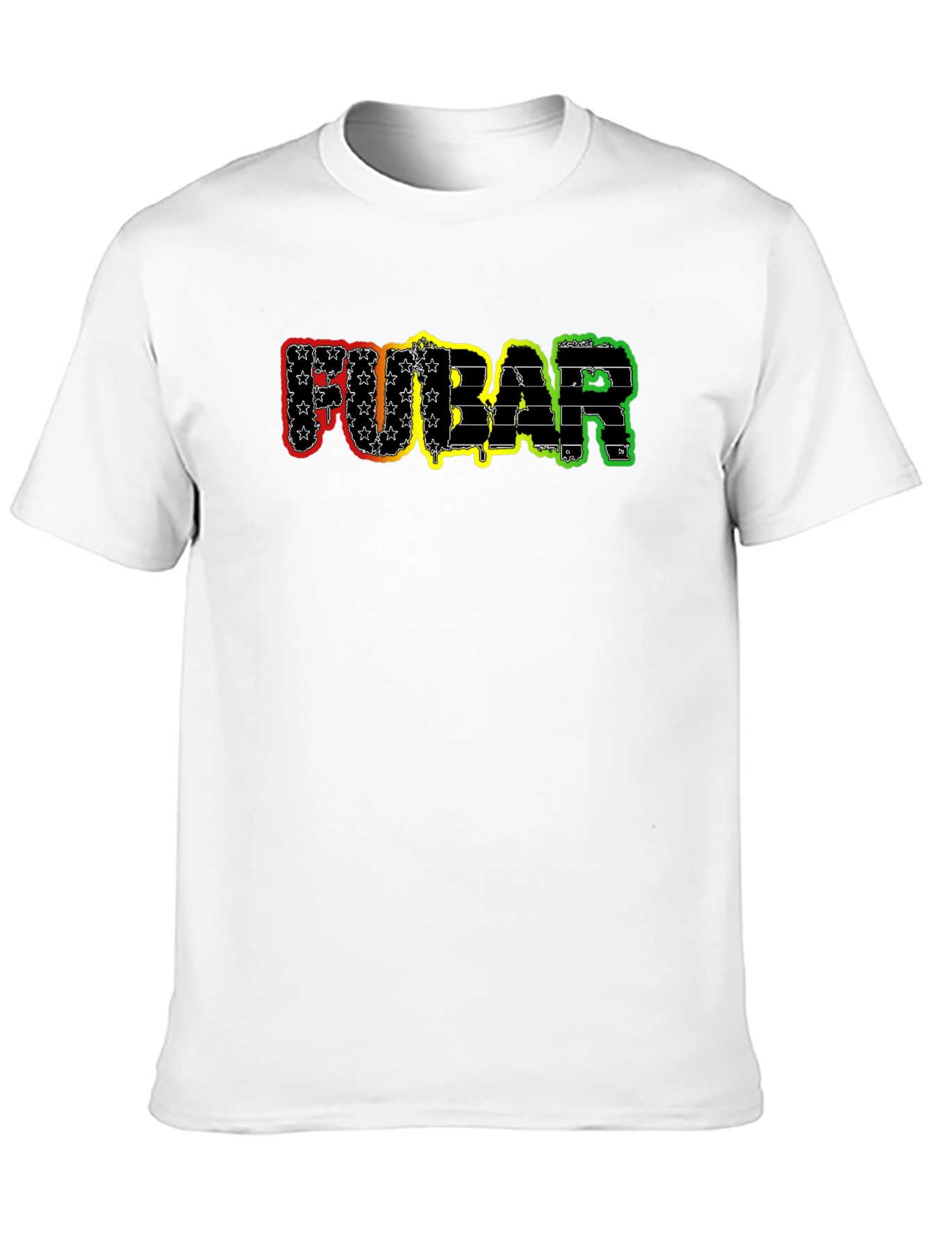 FUBAR Graphic Tee - Black Crewneck