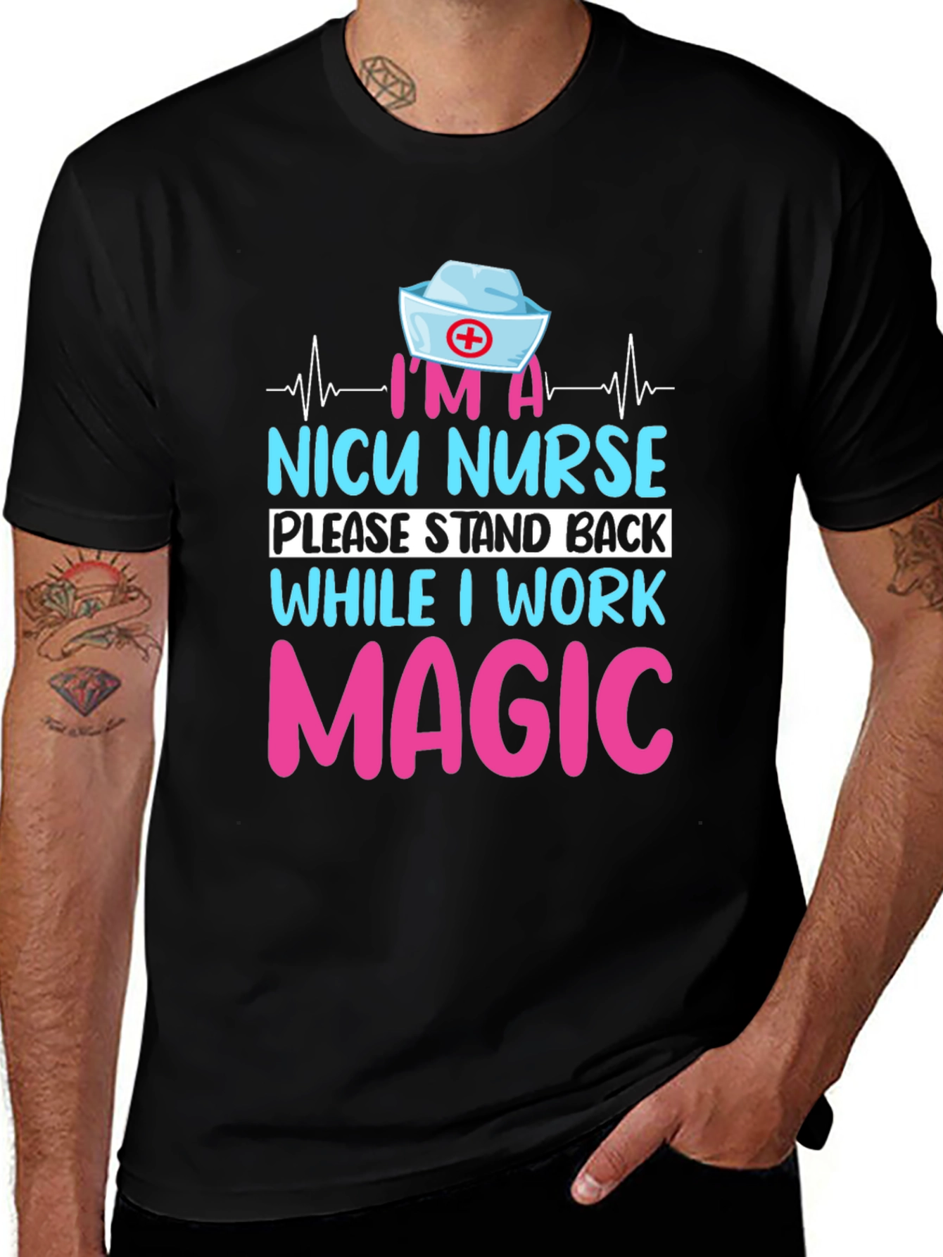 NICU Nurse Magic Graphic Tee