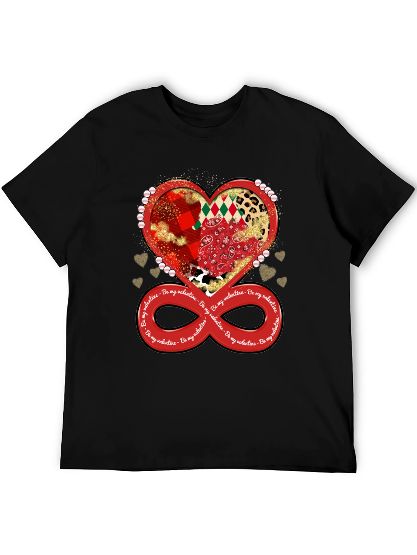 Valentine Heart & Infinity T-Shirt