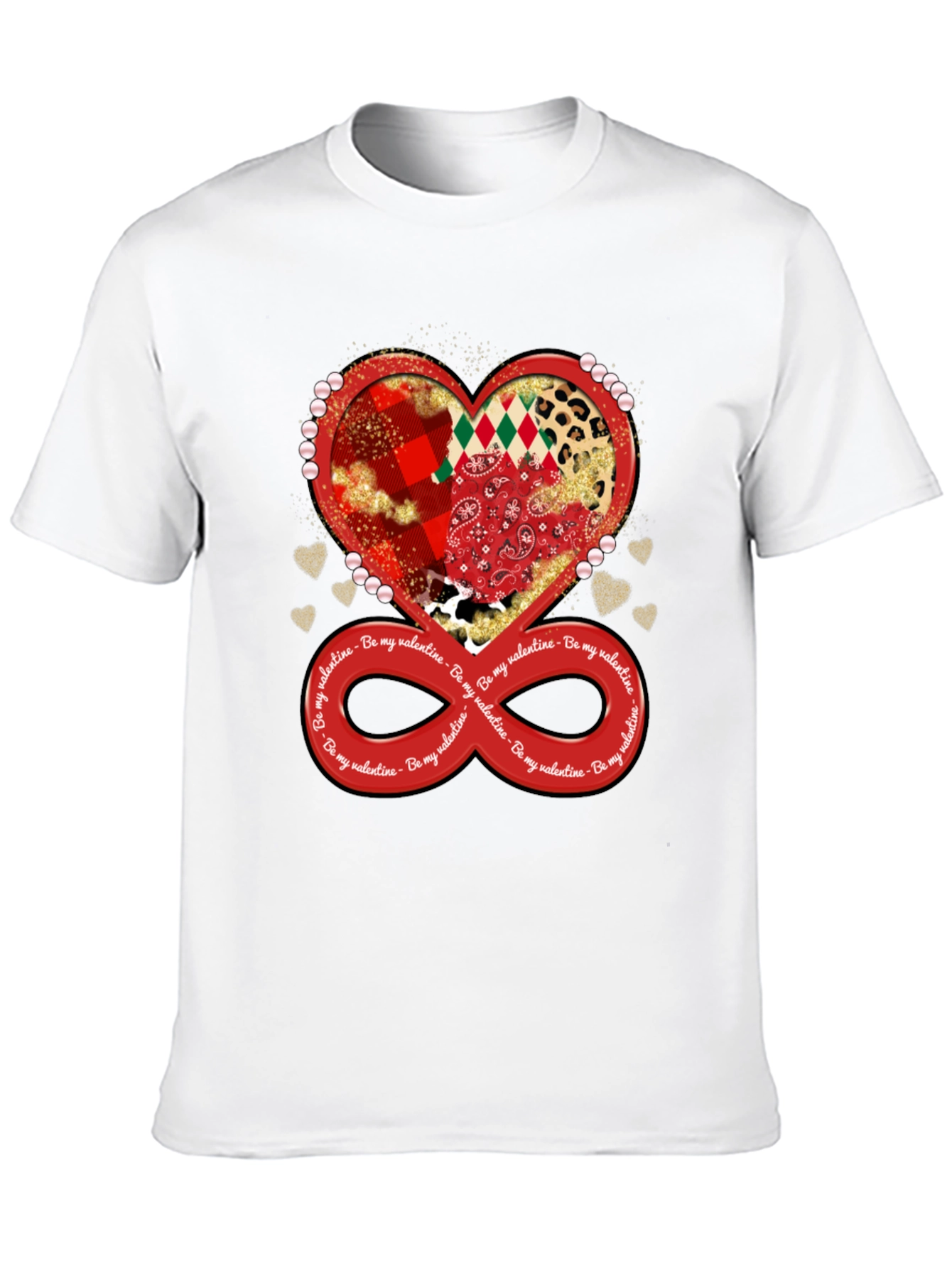 Valentine Heart & Infinity T-Shirt