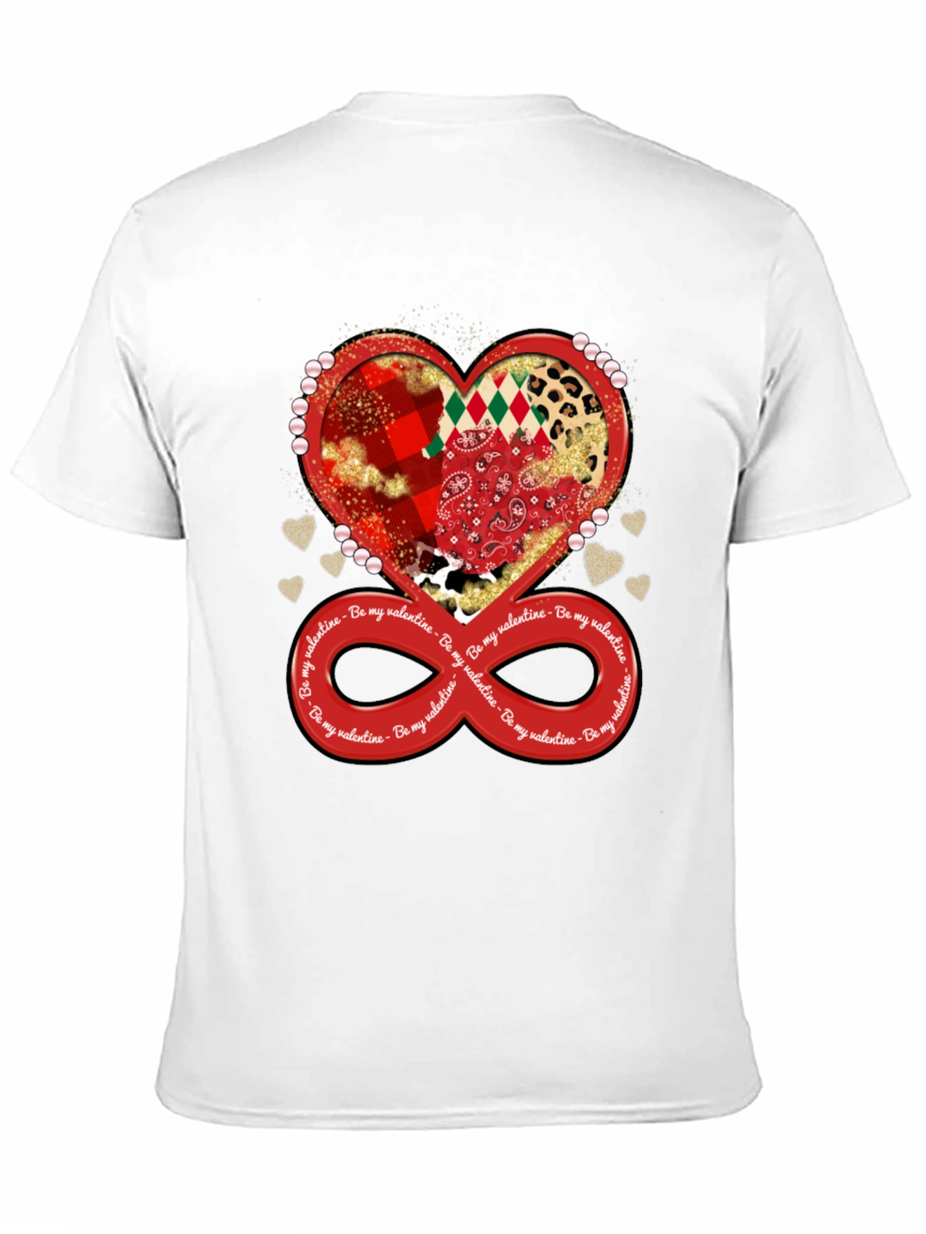 Valentine Heart & Infinity T-Shirt