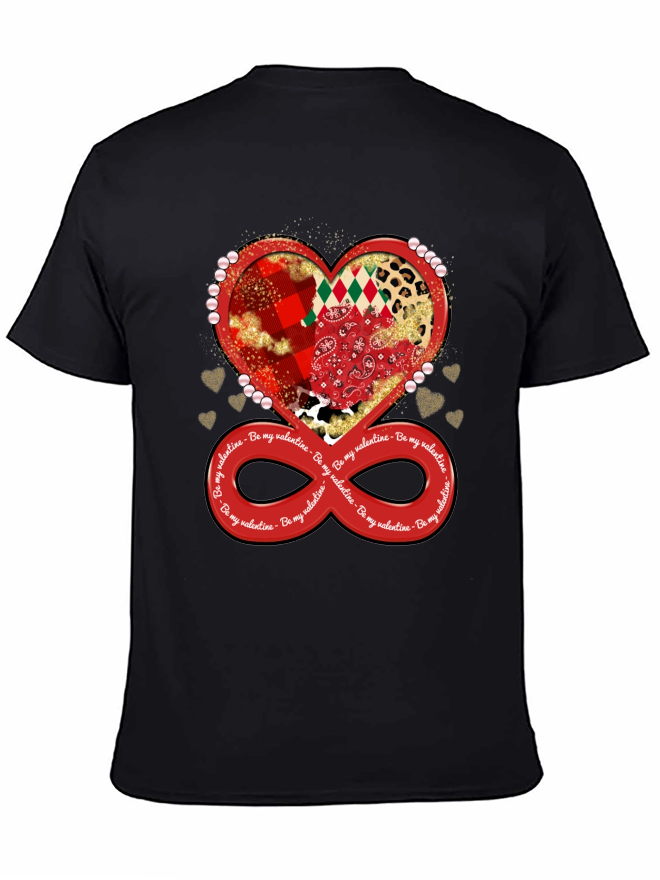 Valentine Heart & Infinity T-Shirt
