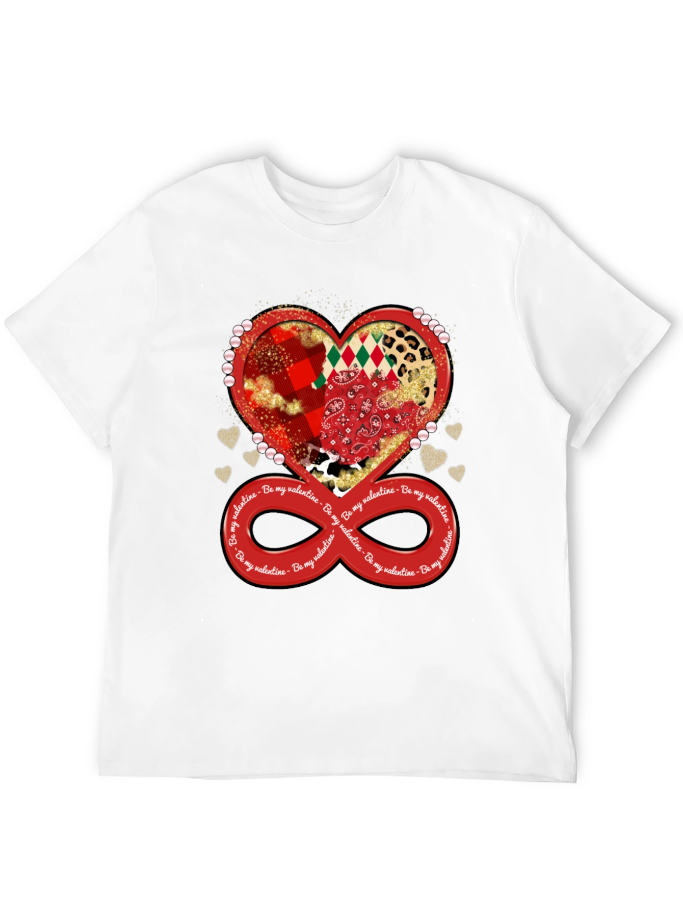 Valentine Heart & Infinity T-Shirt