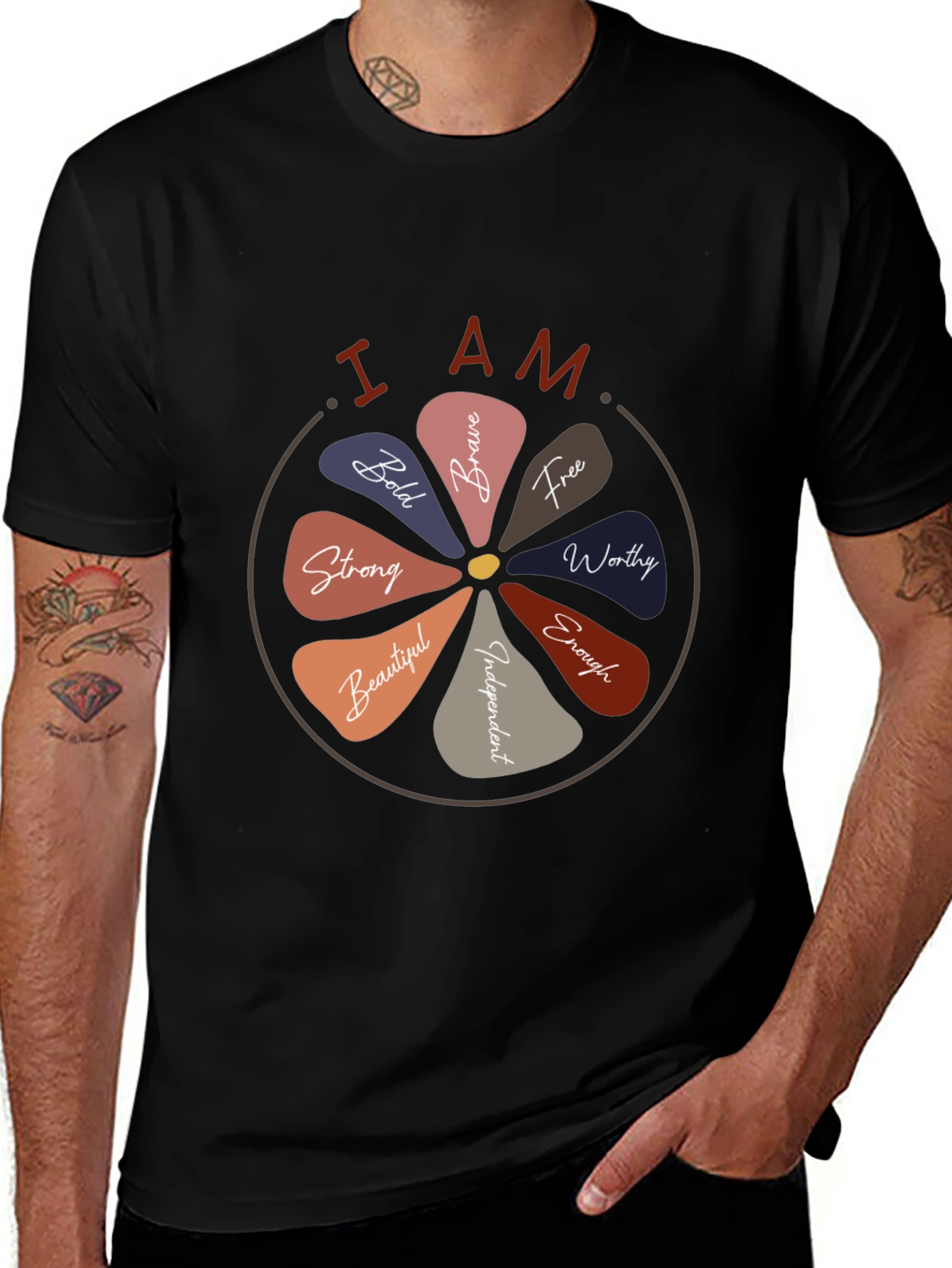 I AM Affirmations Graphic Tee