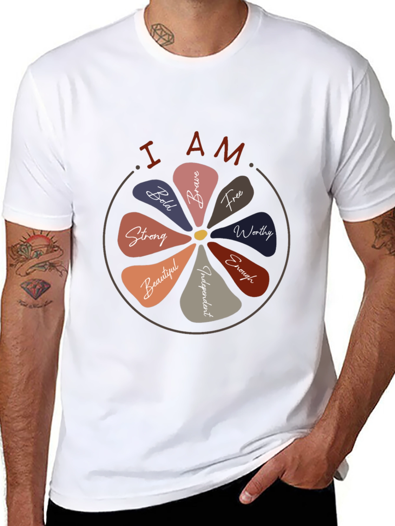 I AM Affirmations Graphic Tee