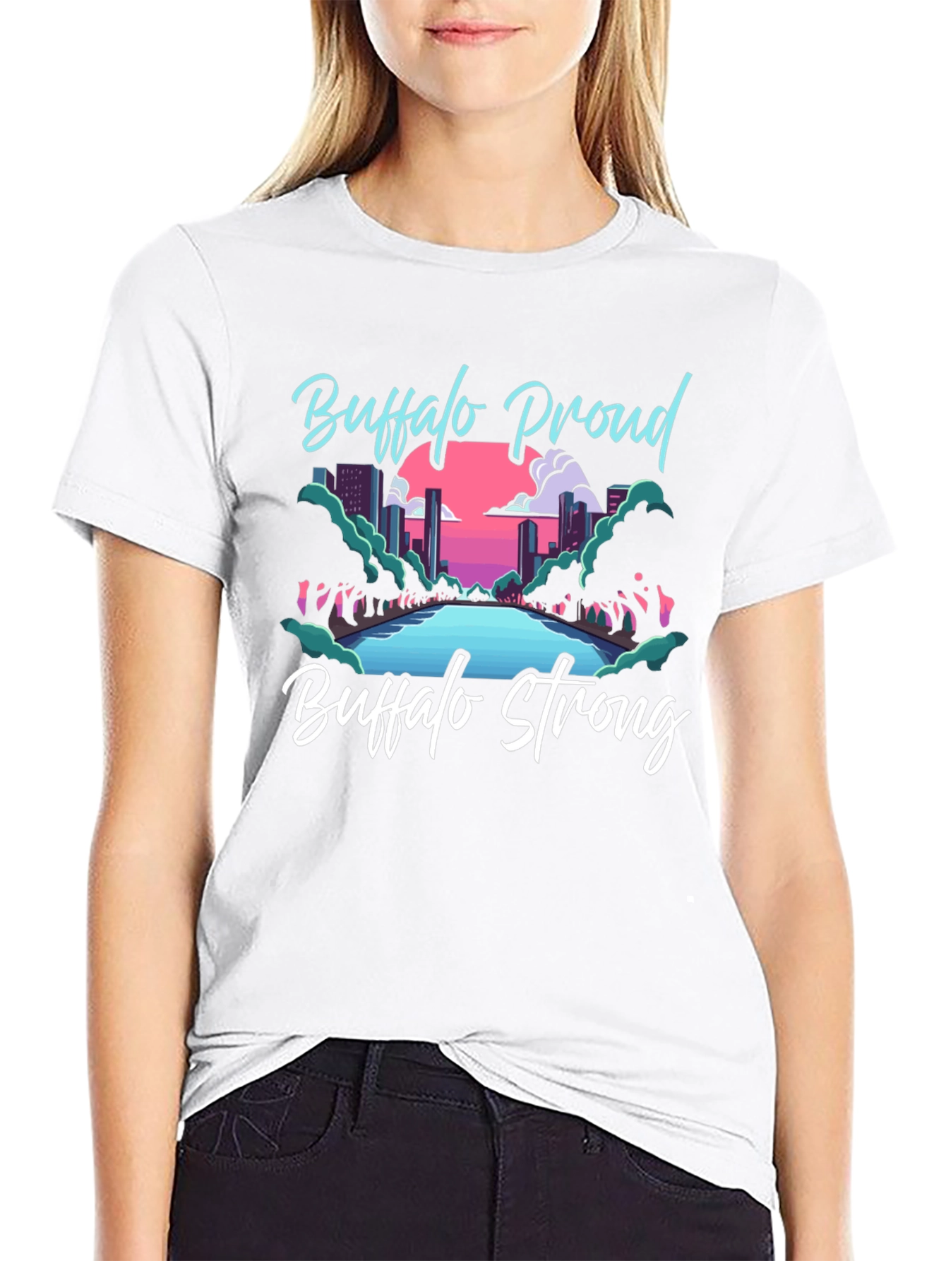 Buffalo Proud & Strong Graphic Tee