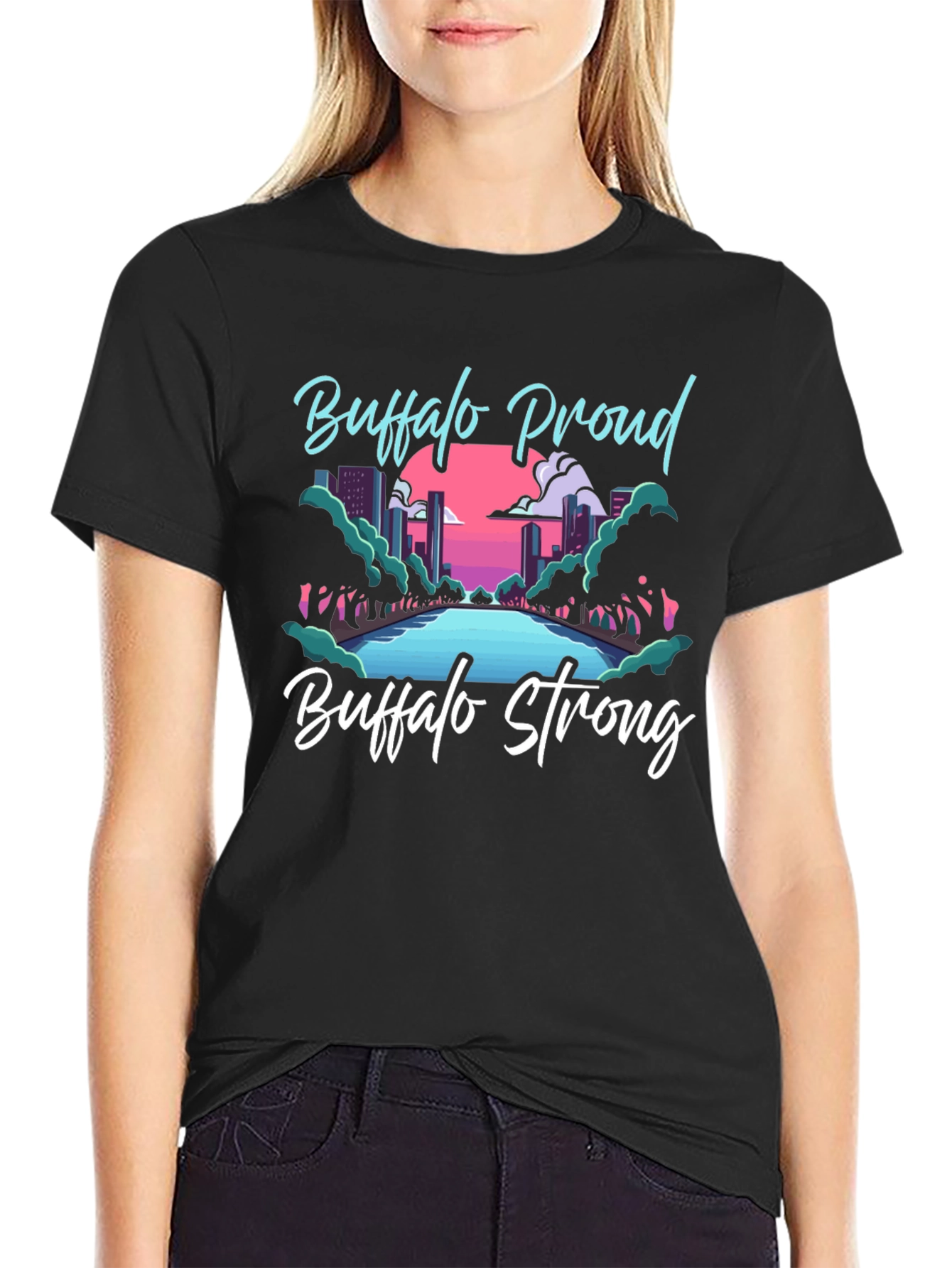 Buffalo Proud & Strong Graphic Tee