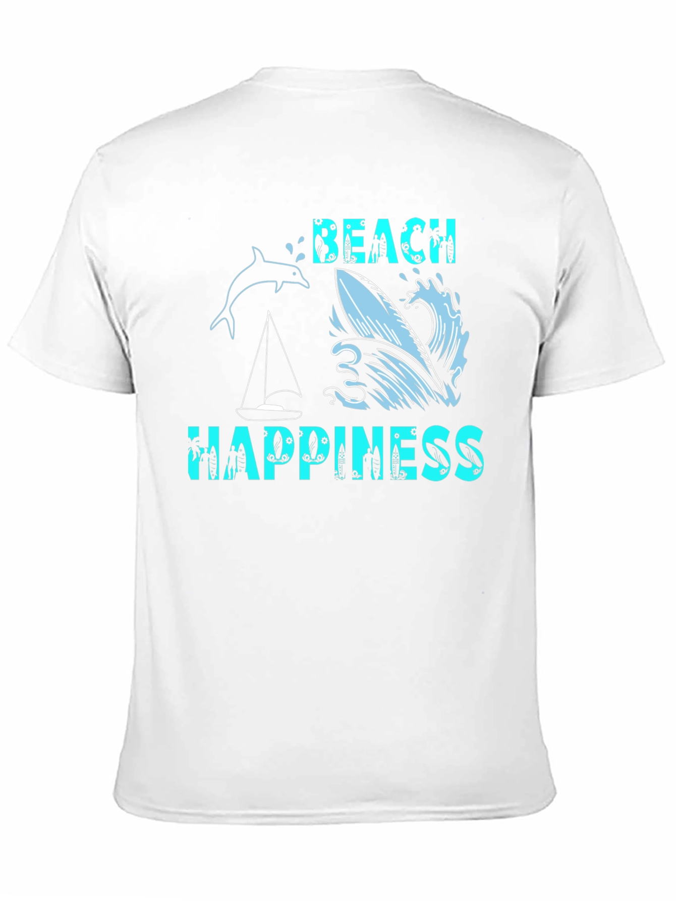 Beach Happiness Graphic T-Shirt