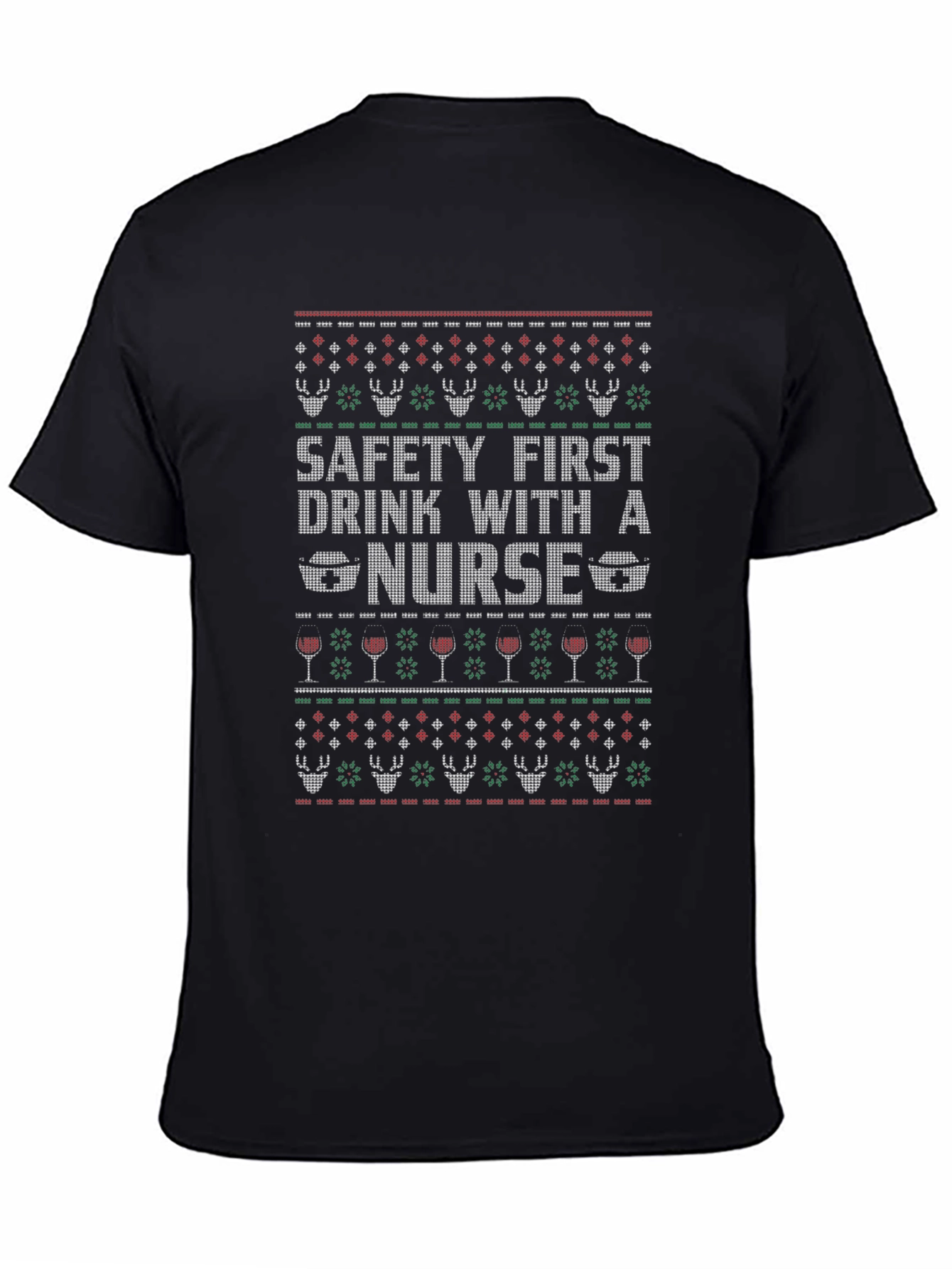 Funny Nurse Ugly Christmas Sweater T-Shirt