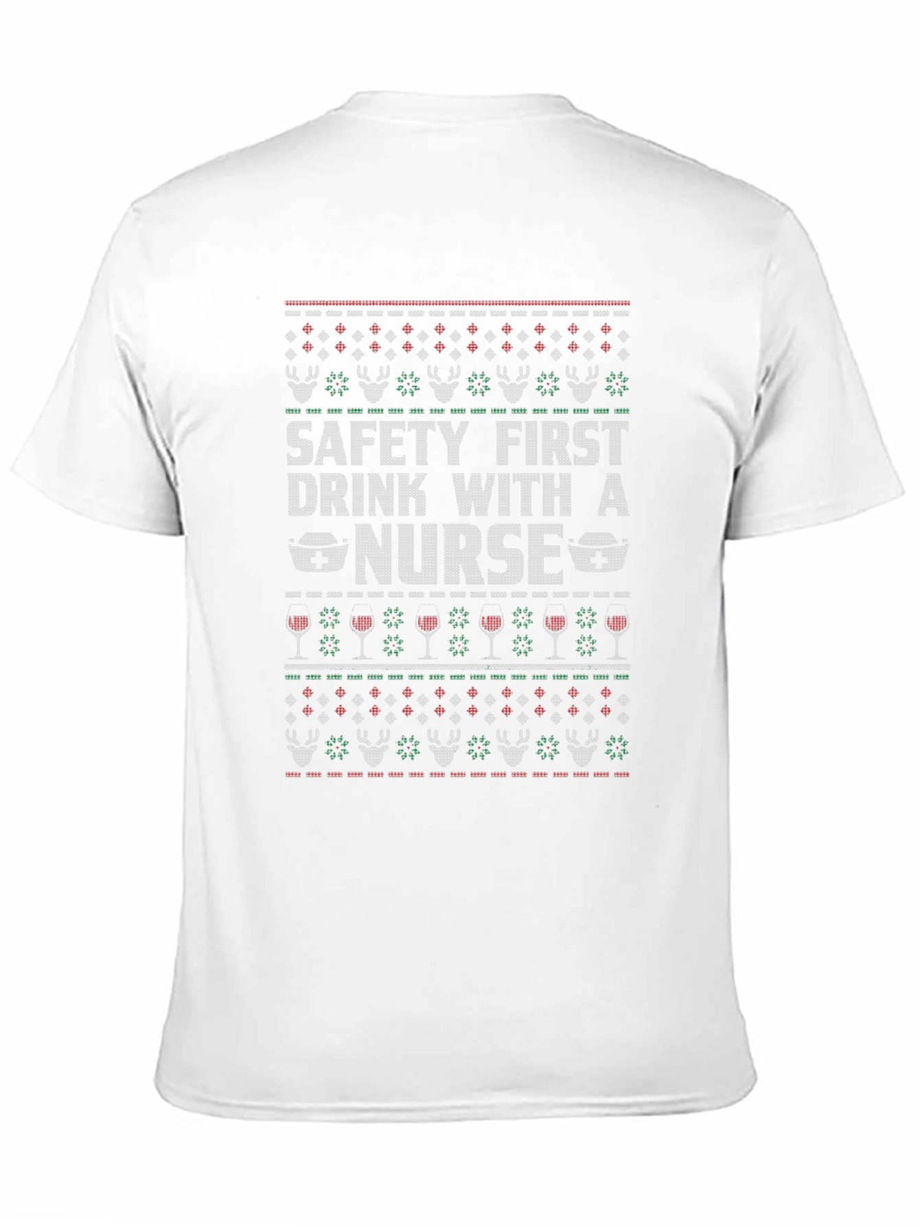 Funny Nurse Ugly Christmas Sweater T-Shirt