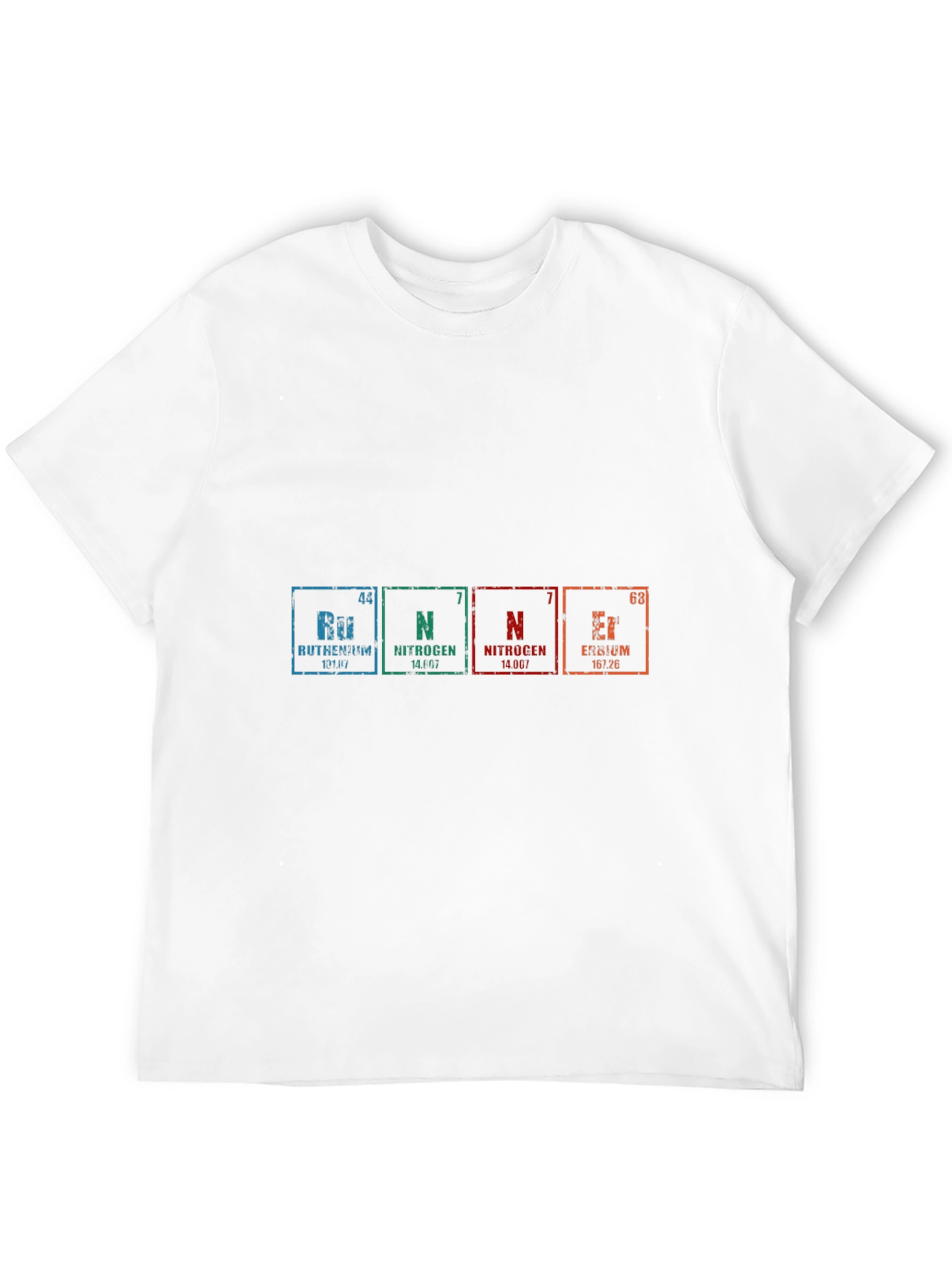 Periodic Table Elements Graphic Black T-Shirt