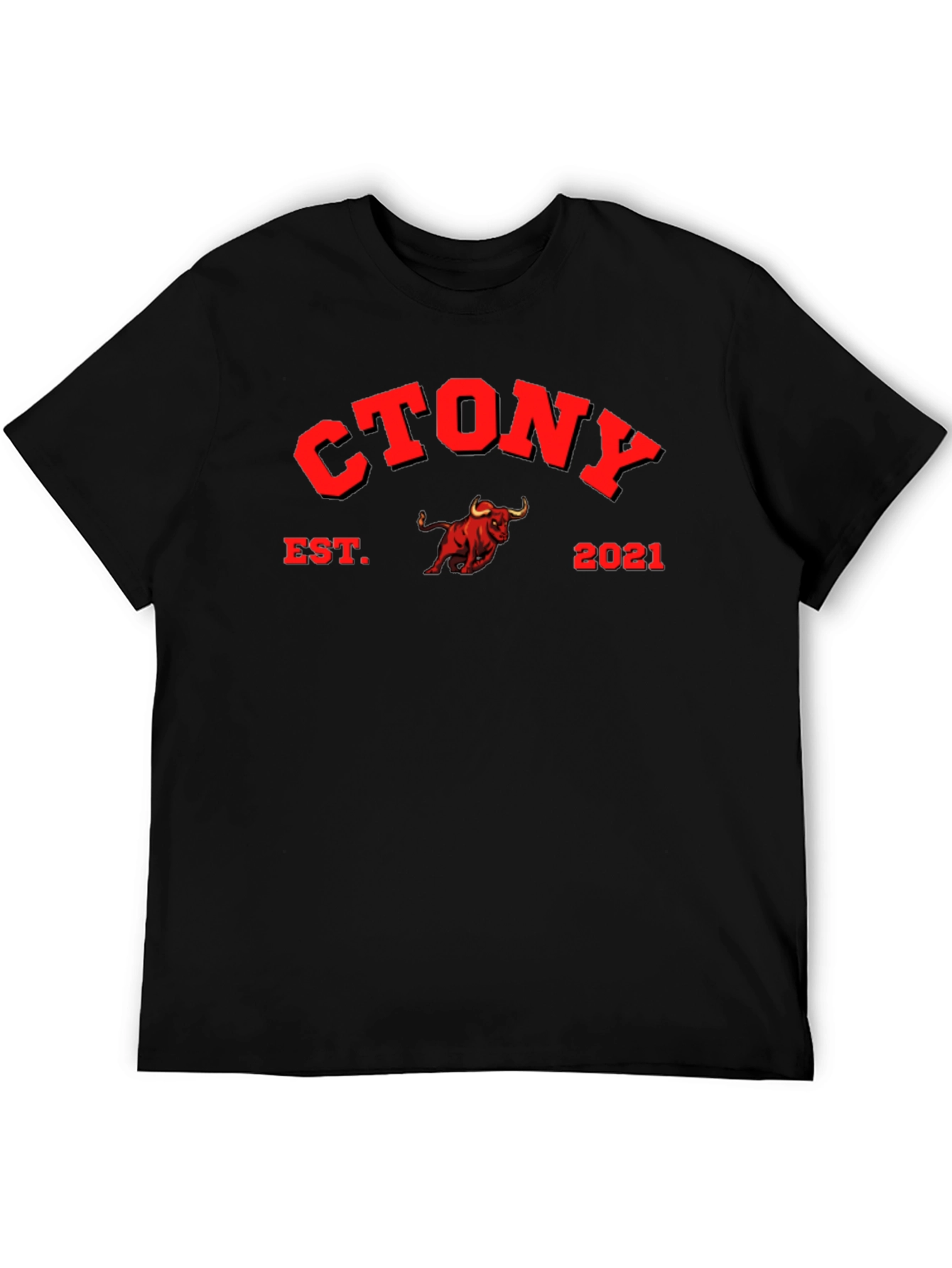 CTONY Est. 2021 Graphic Tee - Bull Design