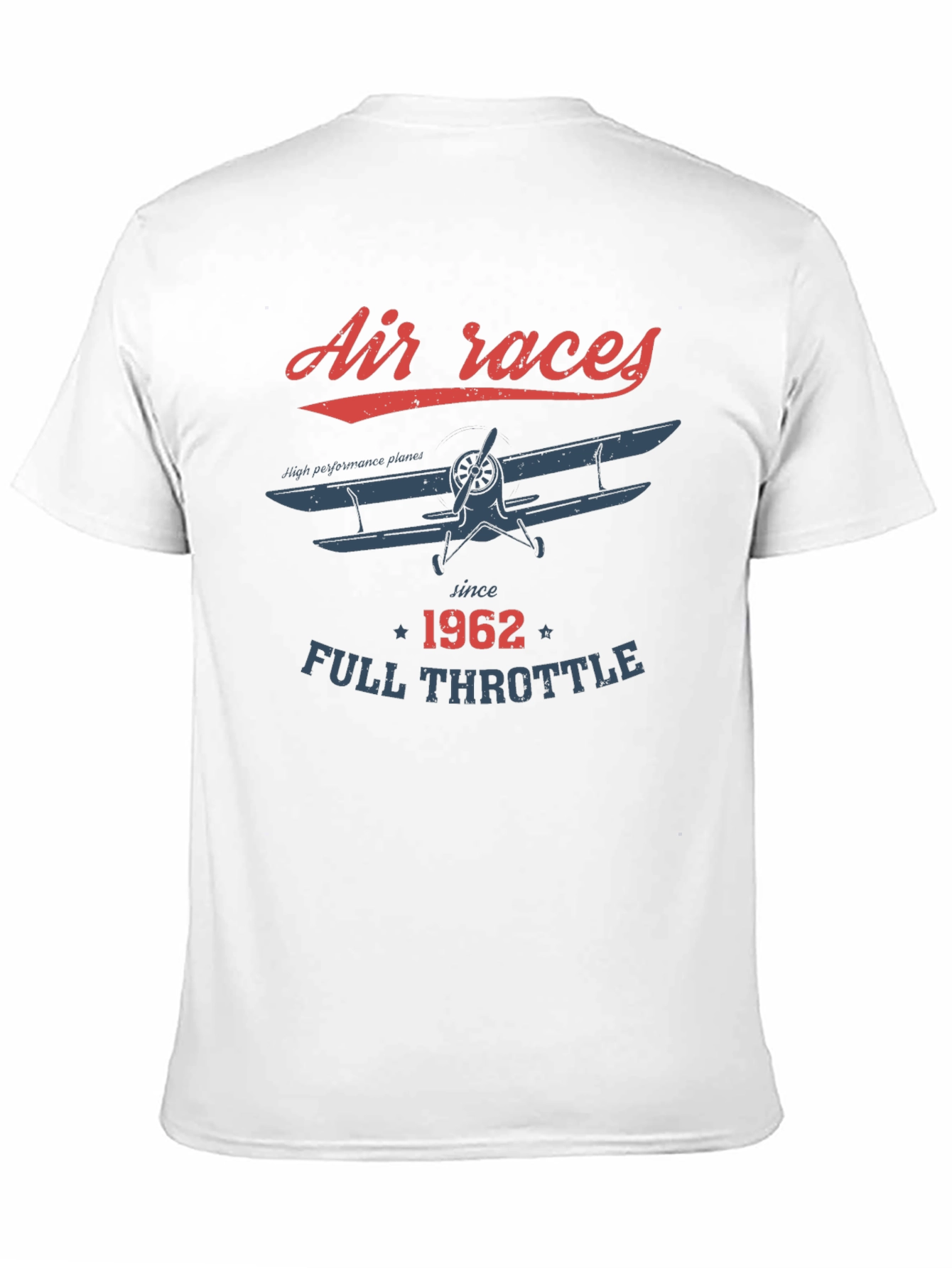 Air Races 1962 Full Throttle Graphic Tee