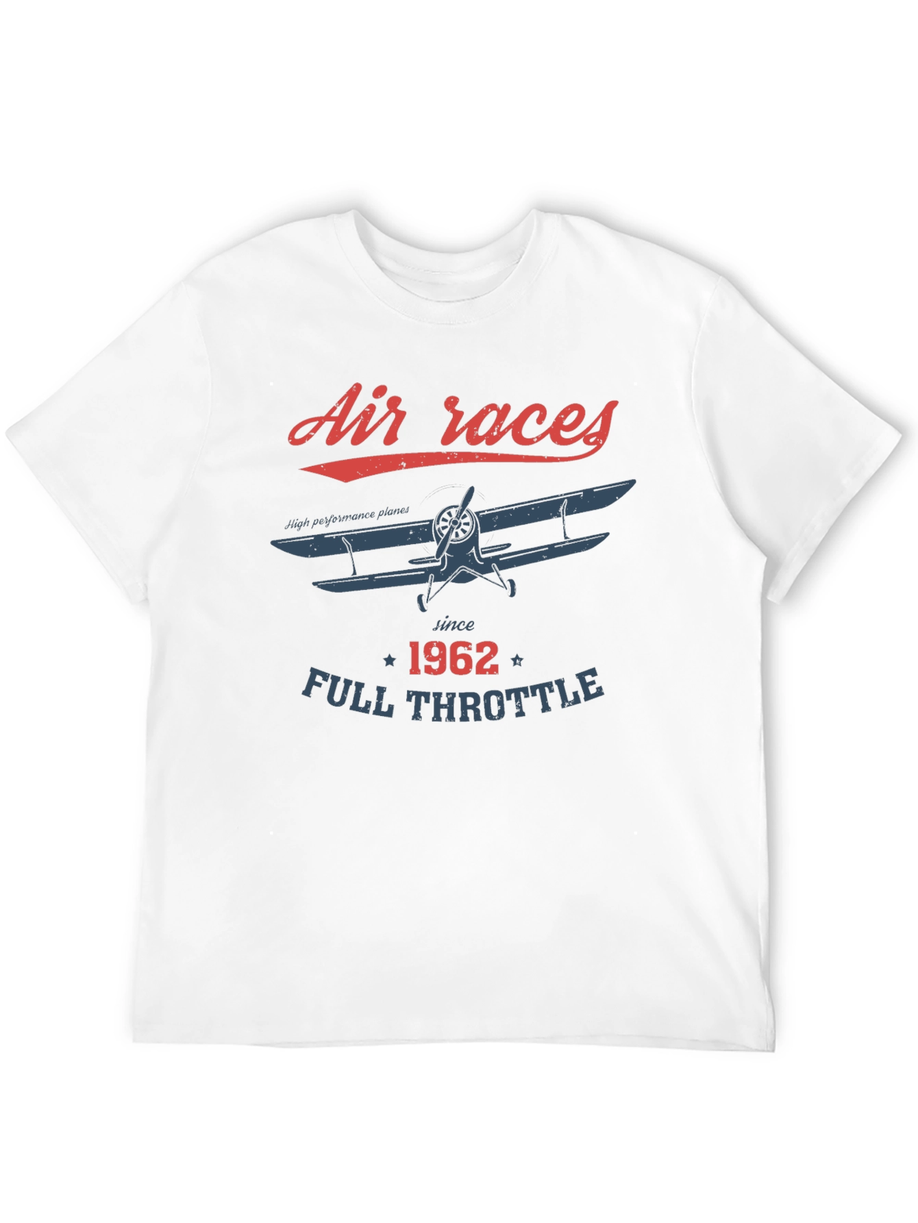 Air Races 1962 Full Throttle Graphic Tee