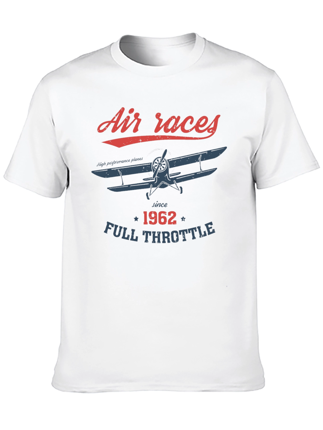 Air Races 1962 Full Throttle Graphic Tee