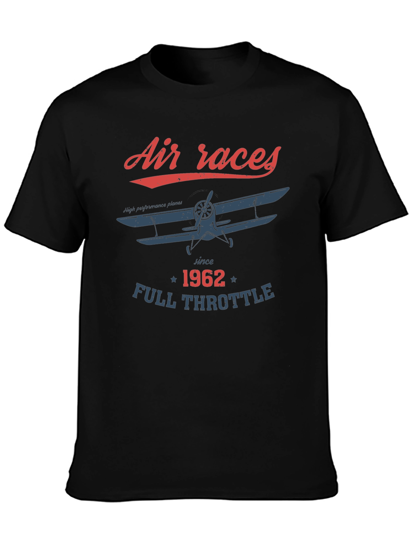 Air Races 1962 Full Throttle Graphic Tee