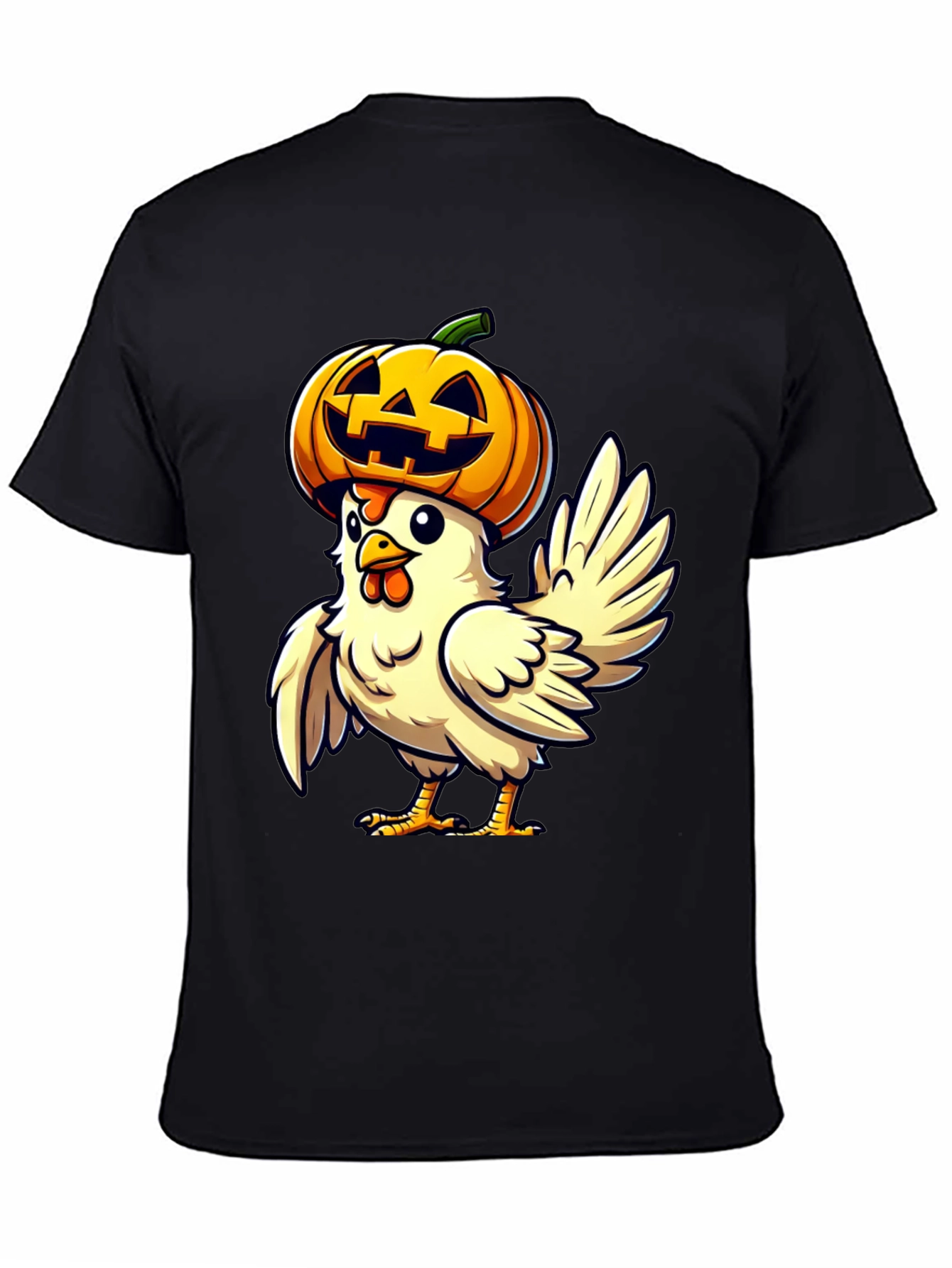Spooky Chicken Halloween T-Shirt