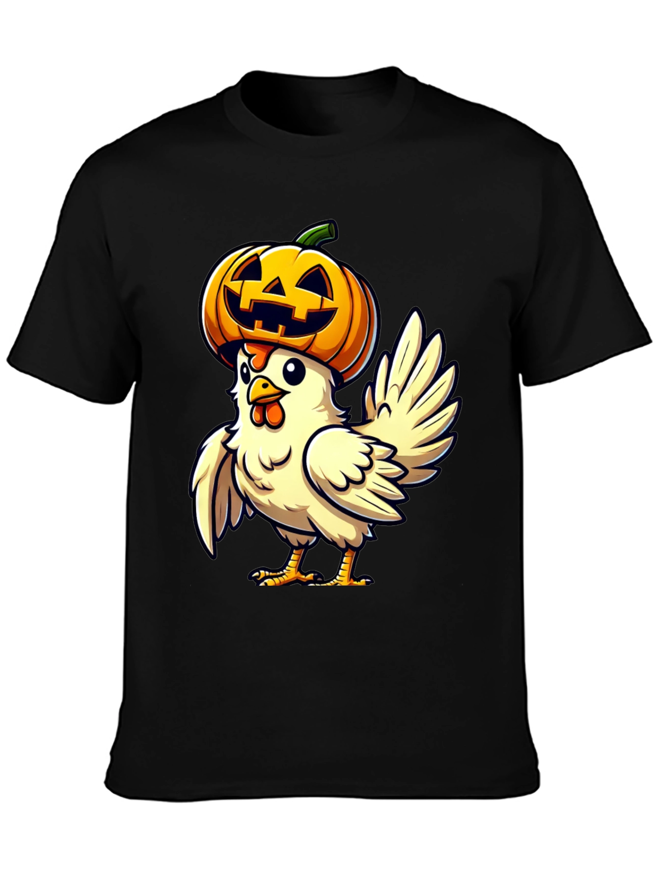 Spooky Chicken Halloween T-Shirt